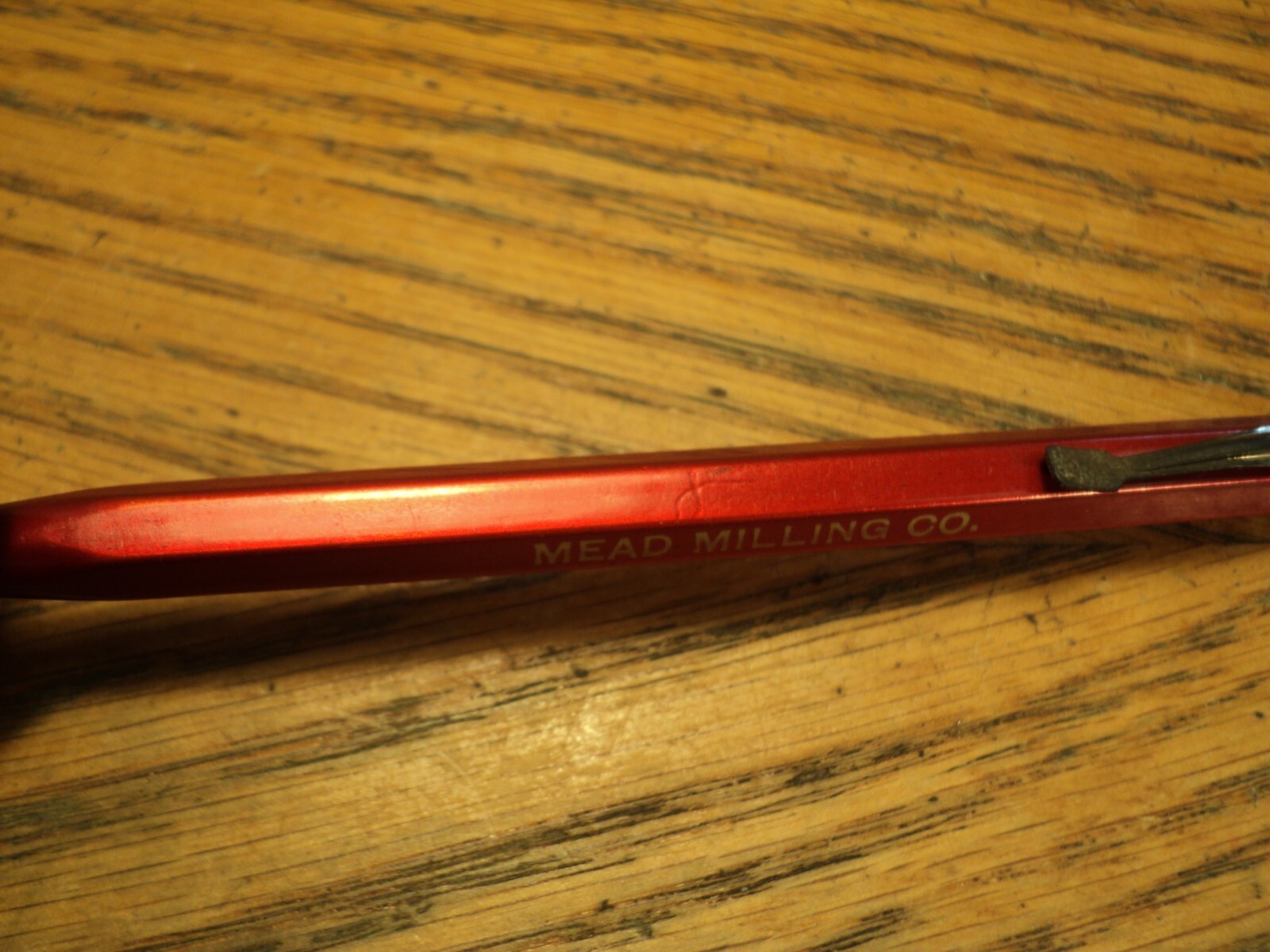 Vintage ADGIF Mechanical Pencil No. 4-47 Advertising Mead Milling Co USA