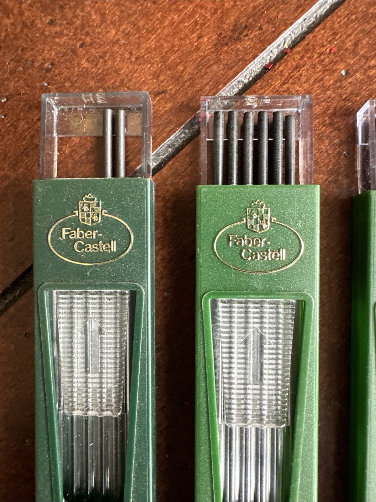 Faber Castell Filmar 9074-HB for Film (3) & 9030-2H Graphite Lead (2 Leads)
