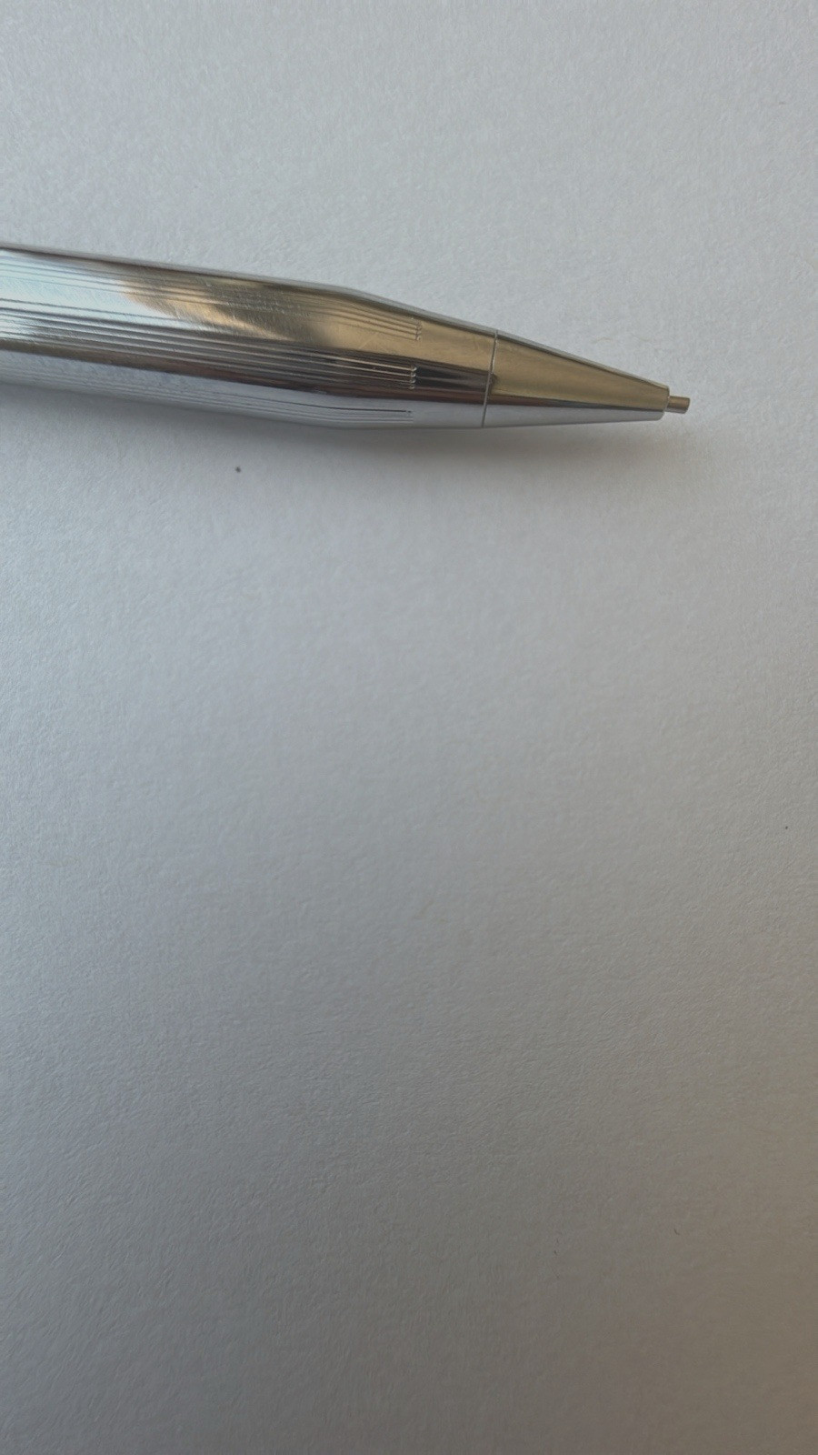 CROSS CHROME MECHANICAL PENCIL SHELL DESIGN