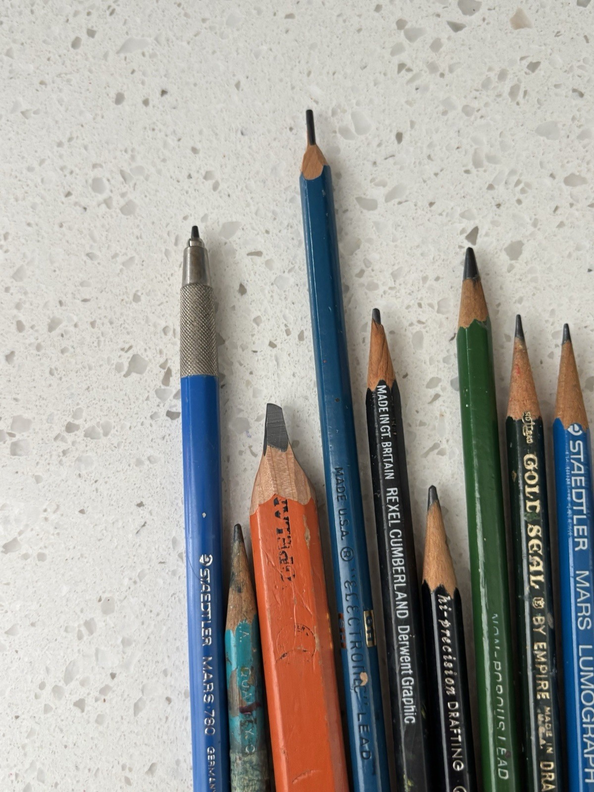 Vintage Staedtler Mechanical pencil 780 & Drafting Pencils