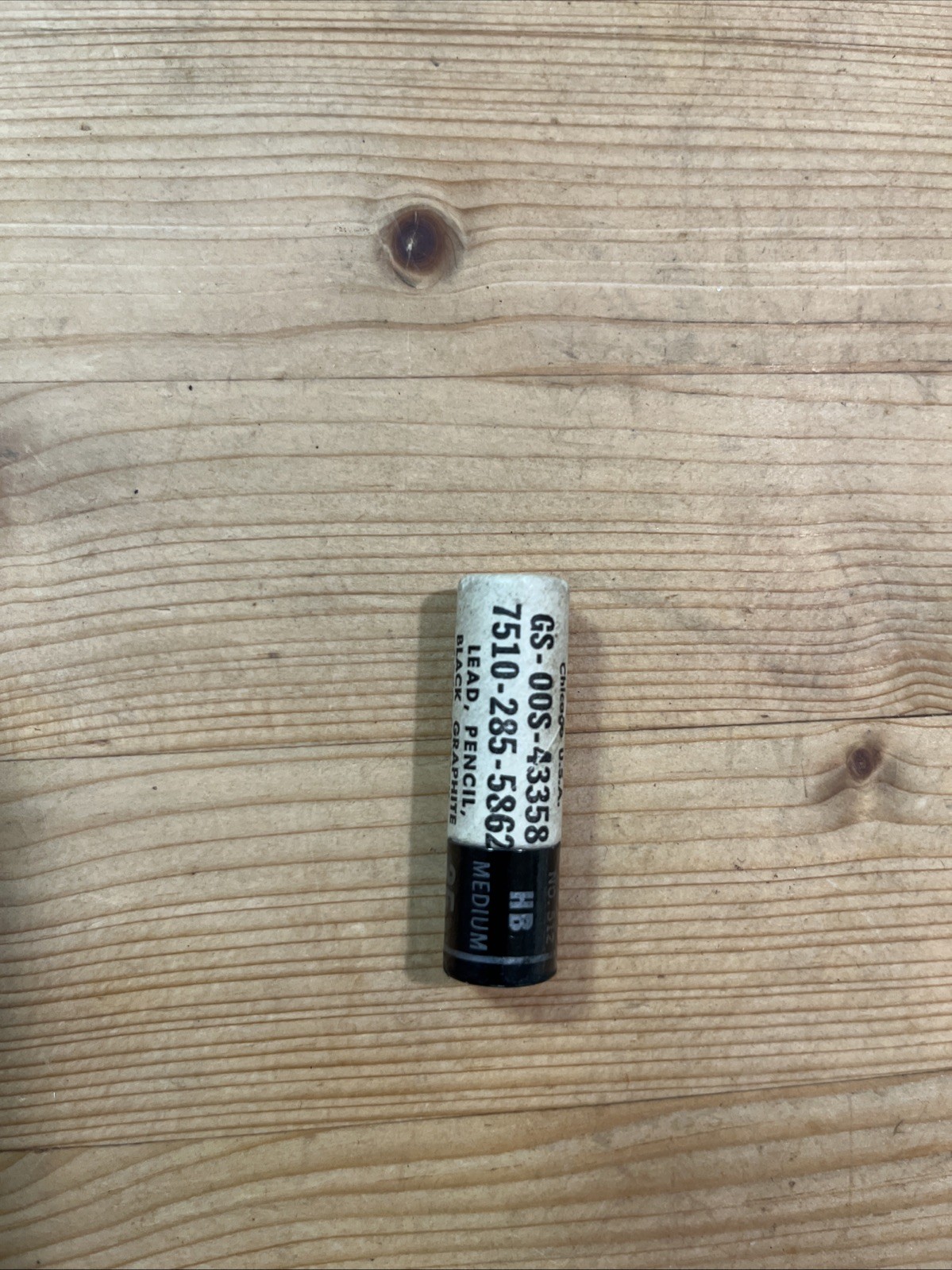 Pencil Lead, Real Thin , Black, No. 512, HB Medium Hardness By Autopoint , USA