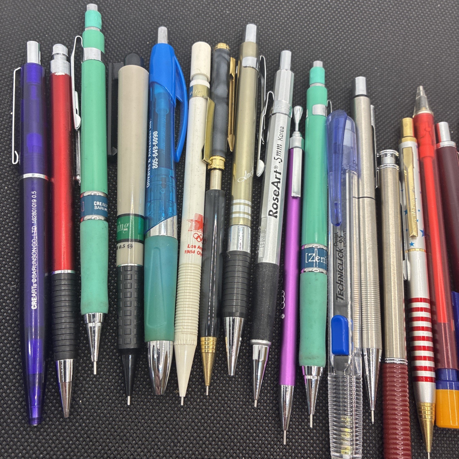 20 Mechanical Pencils Vintage Used Lot #104 LOCAAA
