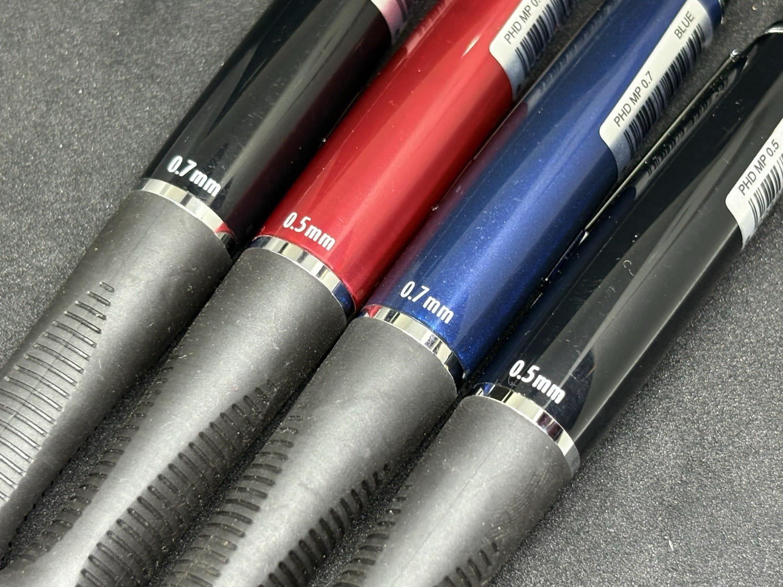 Vintage PaperMate Phd Black Blue Red Mechanical Pencil – LOT OF 4 Made in Japan