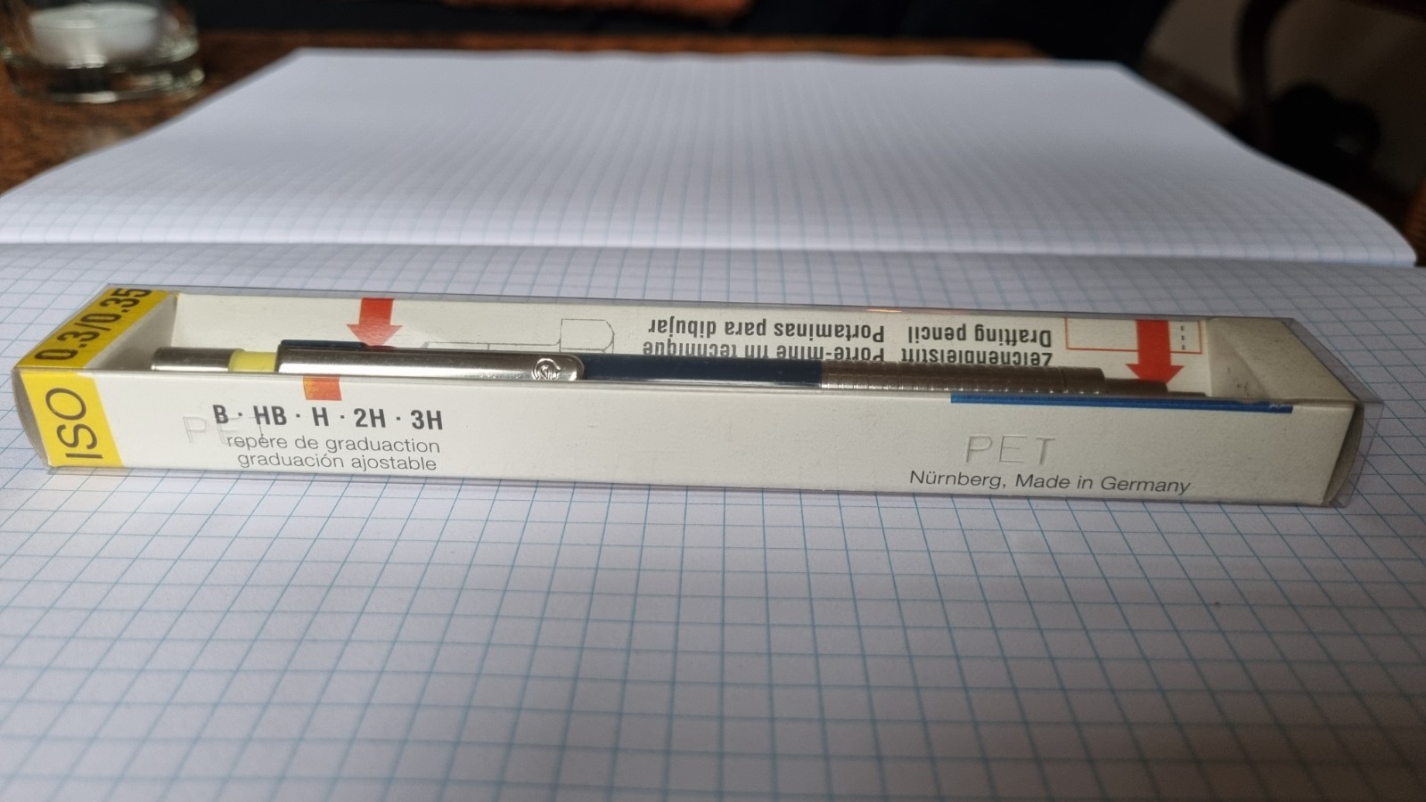 Staedtler marstechno/ mars techno 770 0.3/0.35mm •RARE• NOS mechanical pencill