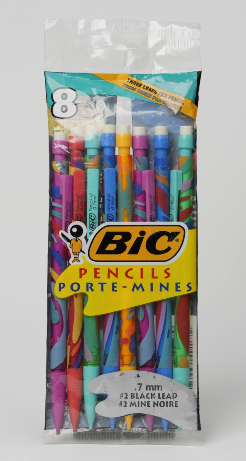 Vintage Bic Mechanical Pencil 8-Pack #2 0.7mm Made in France Retro – NEW/SEALED