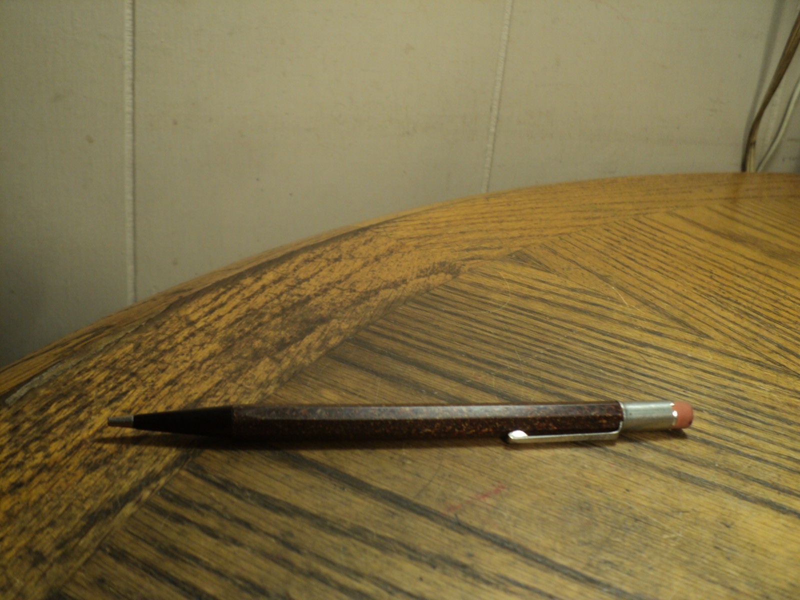 Vintage Autopoint Mechanical Pencil Advertising Fort Leavenworth Kansas 5-1/2″