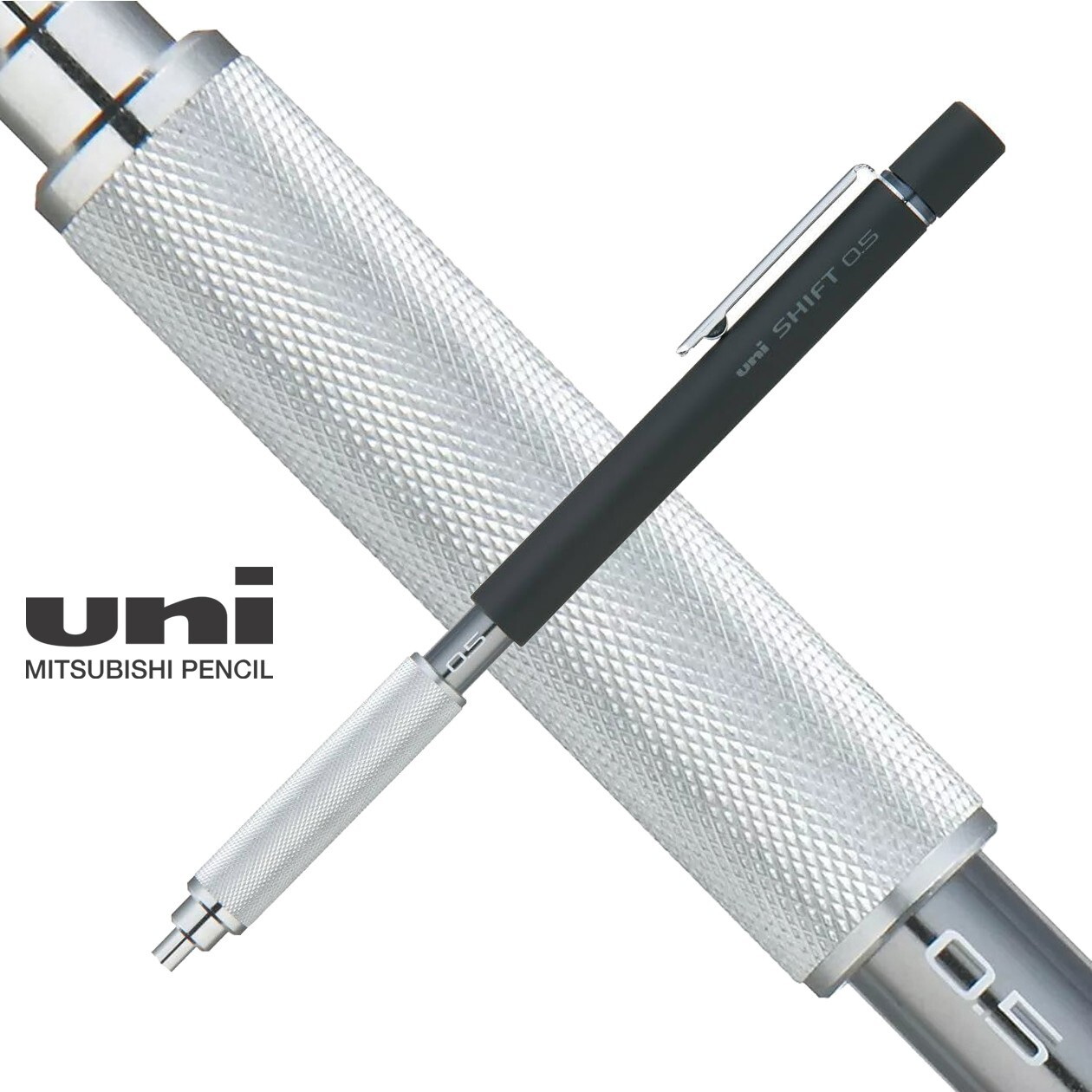 Mitsubishi Uni-Ball SHIFT Retractable Guide Mechanical Pencil 0.5mm Japan Made