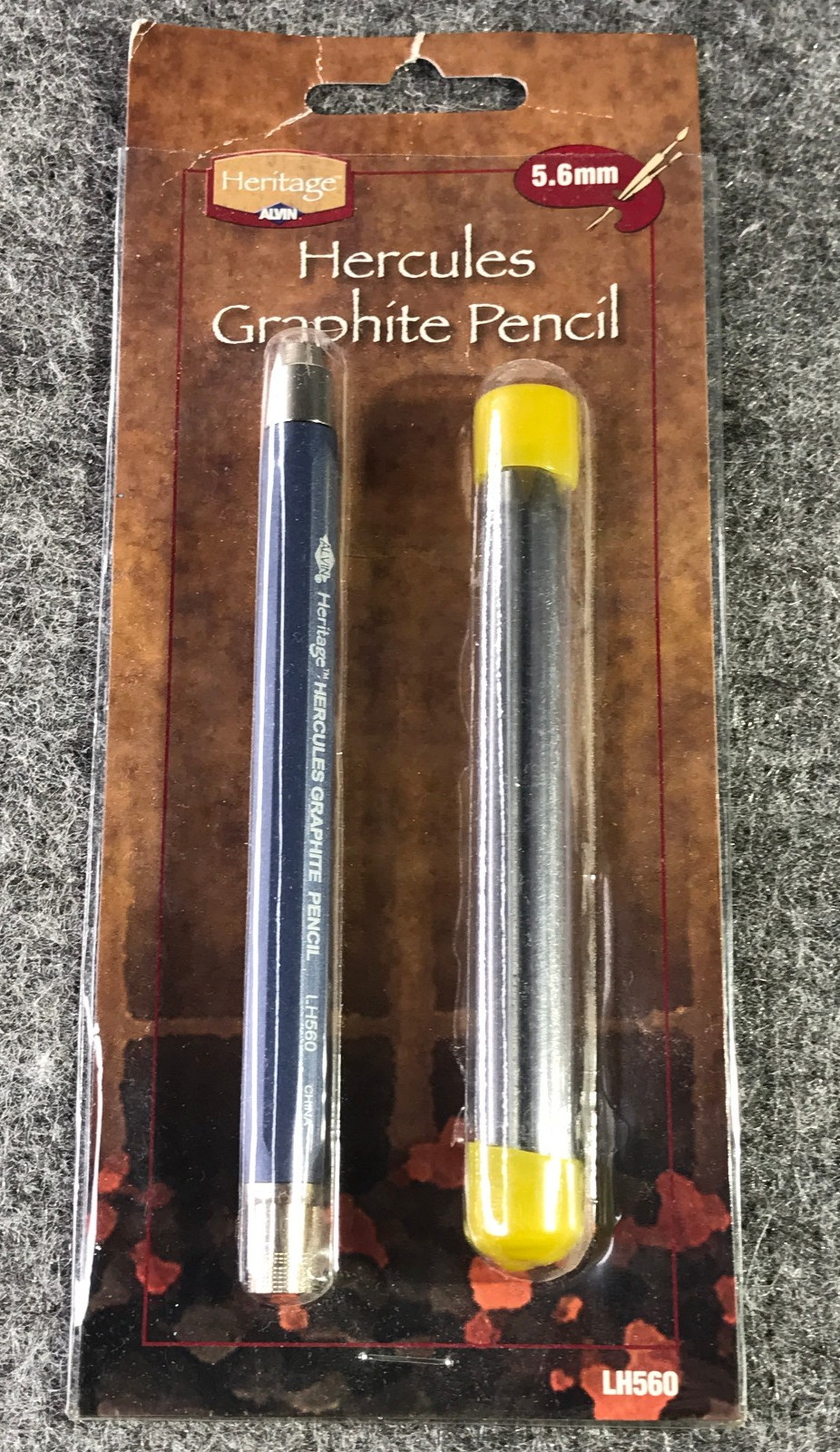 Hercules Graphite Pencil 5.6mm LH560 plus Refill Leads 2 pack – New!