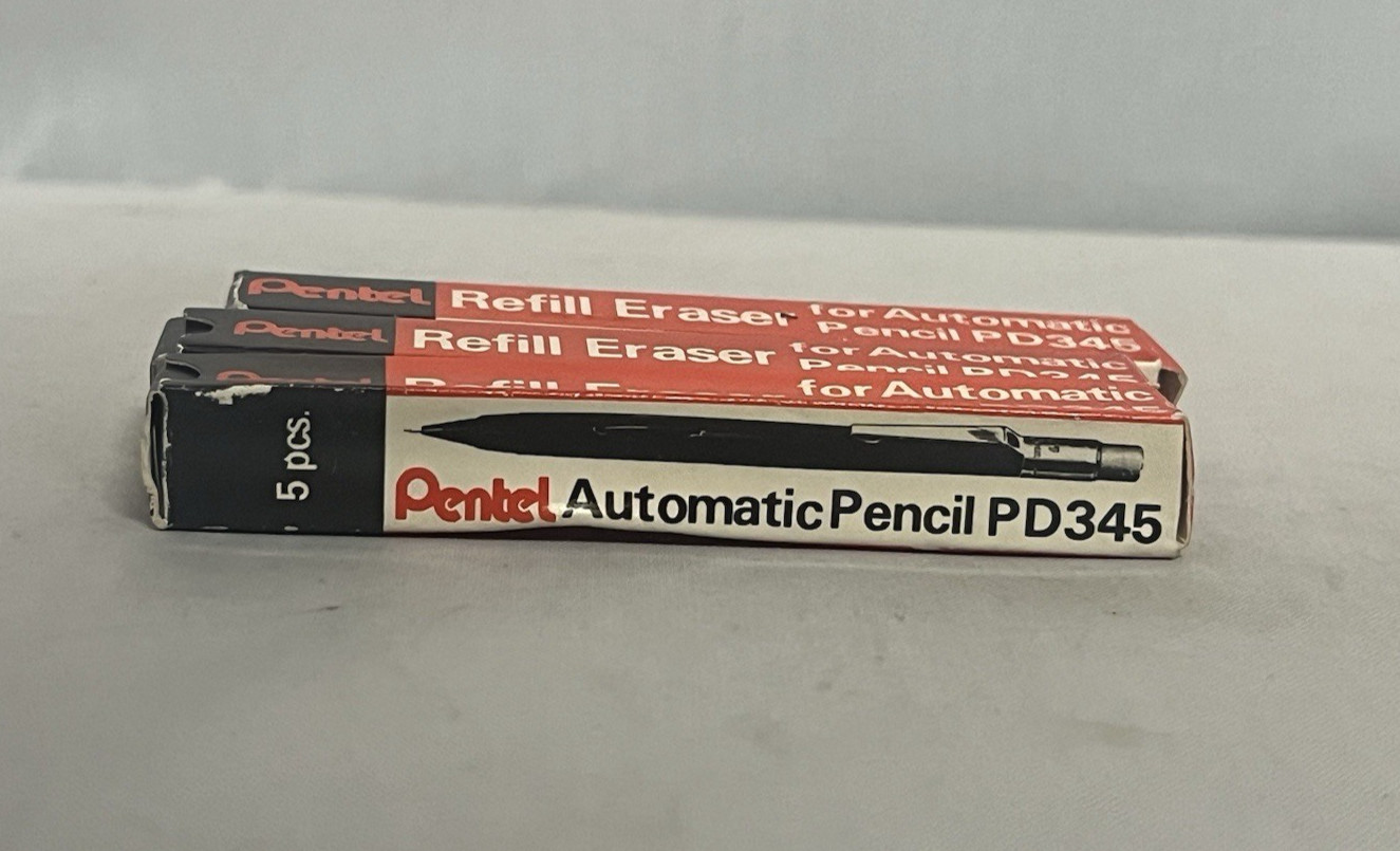 Lot Of Art Supplies; Lead, Eraser, & Pen Refills, Kneaded Eraser, Shading Pencil