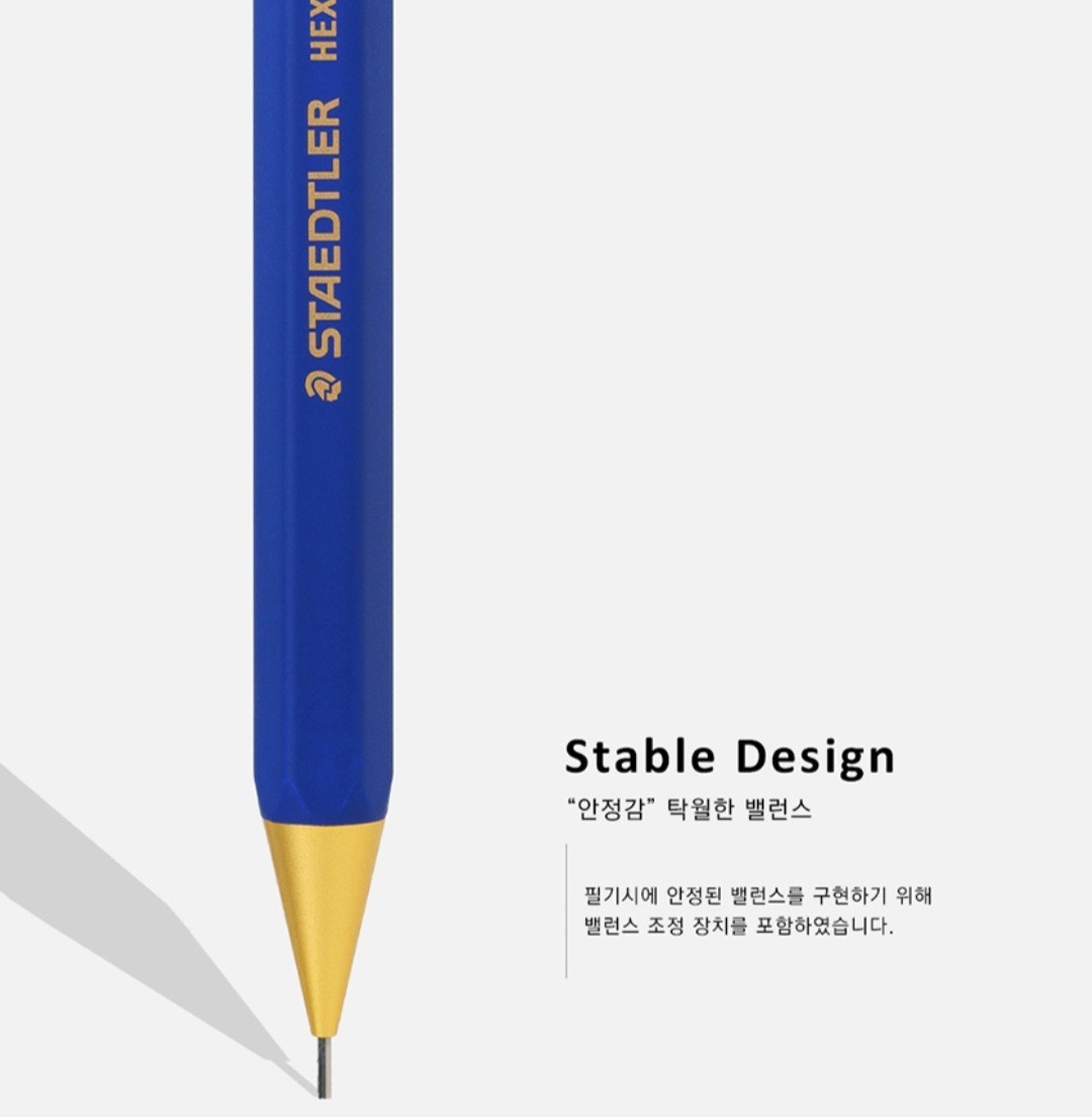 Staedtler Hexagonal Mechanical Pencil 0.5mm Version 2 Deep Blue Limited Edition