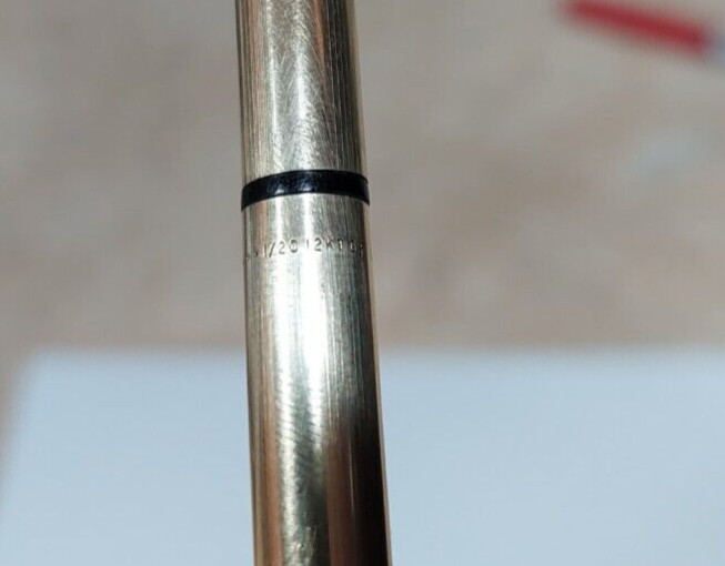 Vintage Garland Twin-O-Matic Pen / Mechanical Pencil 1/20 12KT Gold Filled Dual