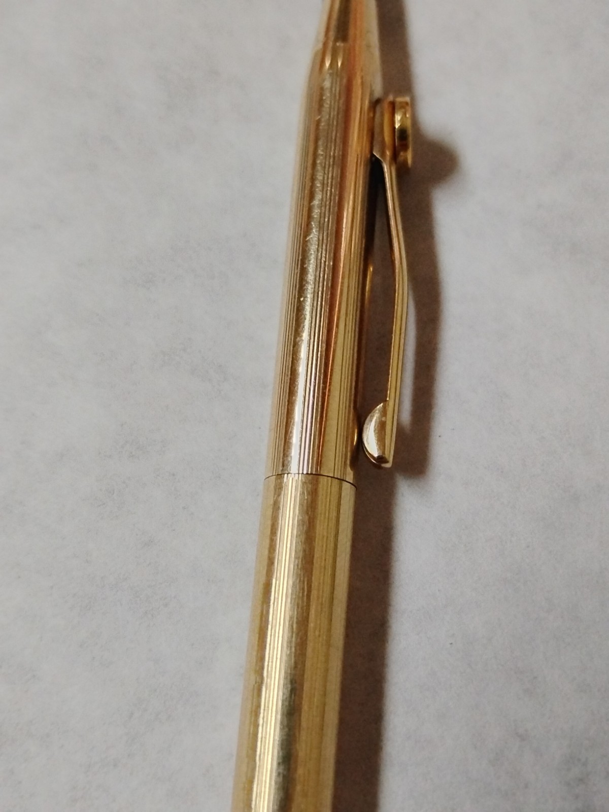 VTG Cross 1/20 10K Gold Filled Mechanical Pencil Personalized Emblem J&H #L3