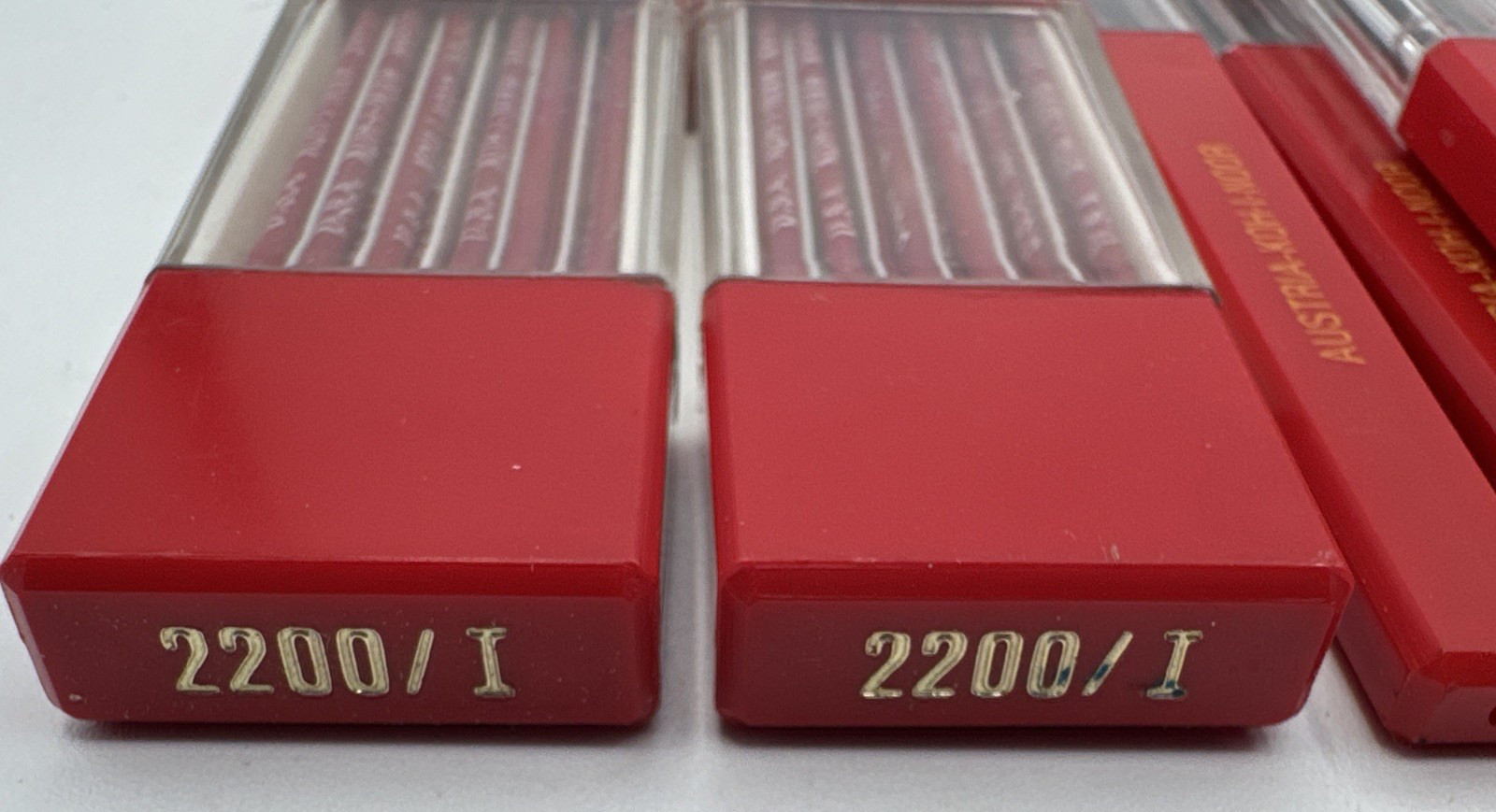 Lot of 30 Austria Koh-I-Noor Leads 2200 D-F D-H D-4B 2200/I D-6H D-2B D-5H NEW