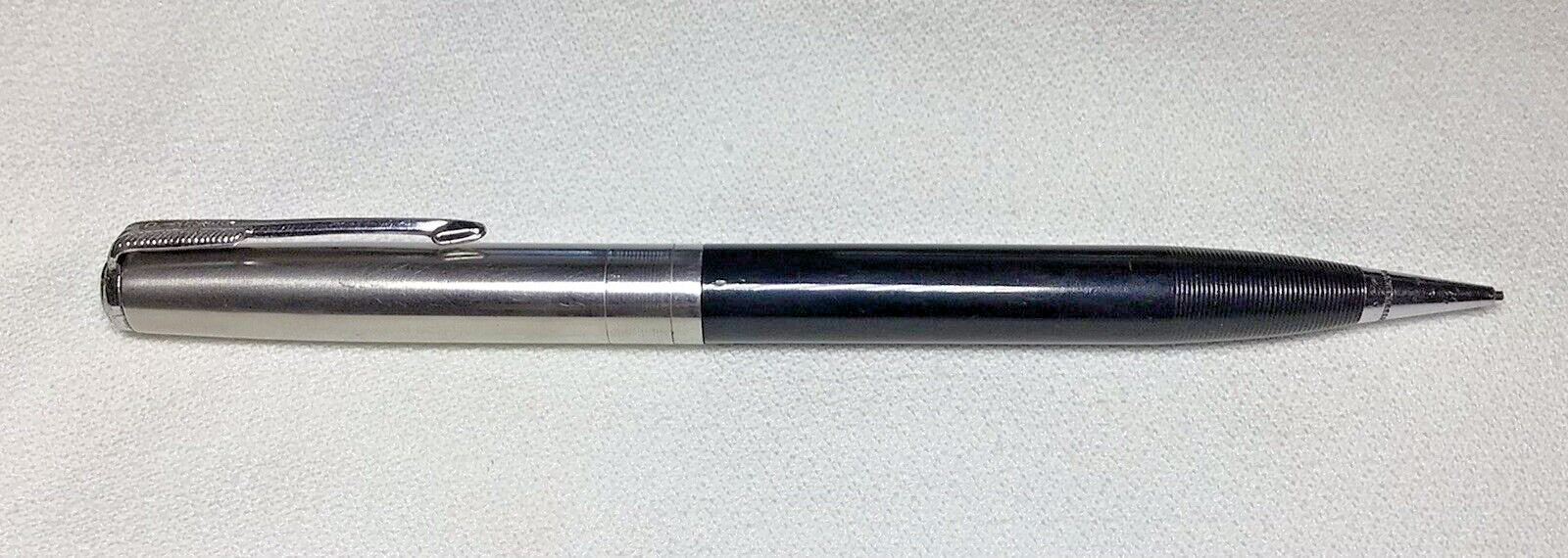 Parker 51 Pencil Stacked Coin Cap Black Barrel Nice Clean Working Pencil
