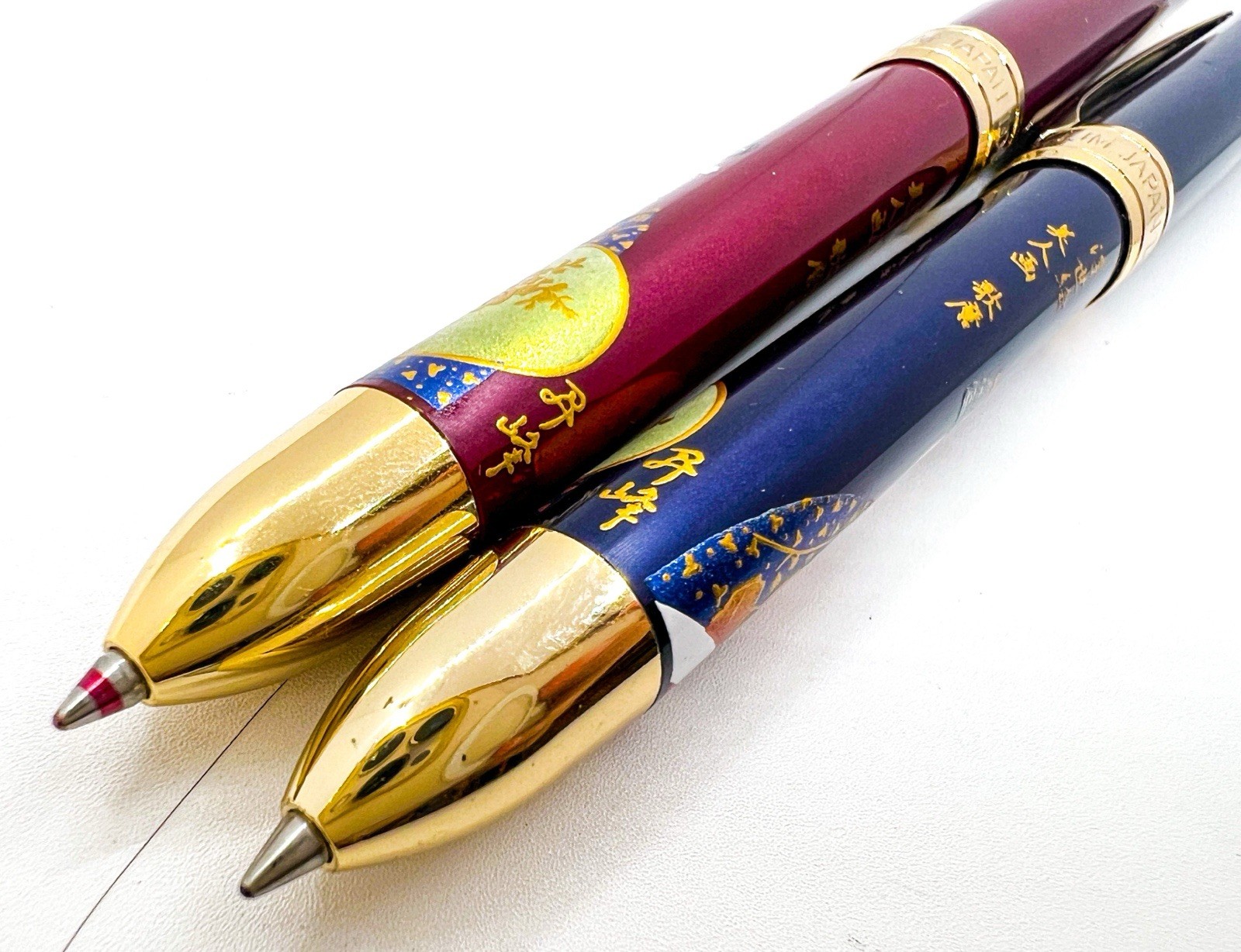 NOS platinum Makie 2pcs lady Sign Multi Function Pen Mechanical Pencil Ballpoint
