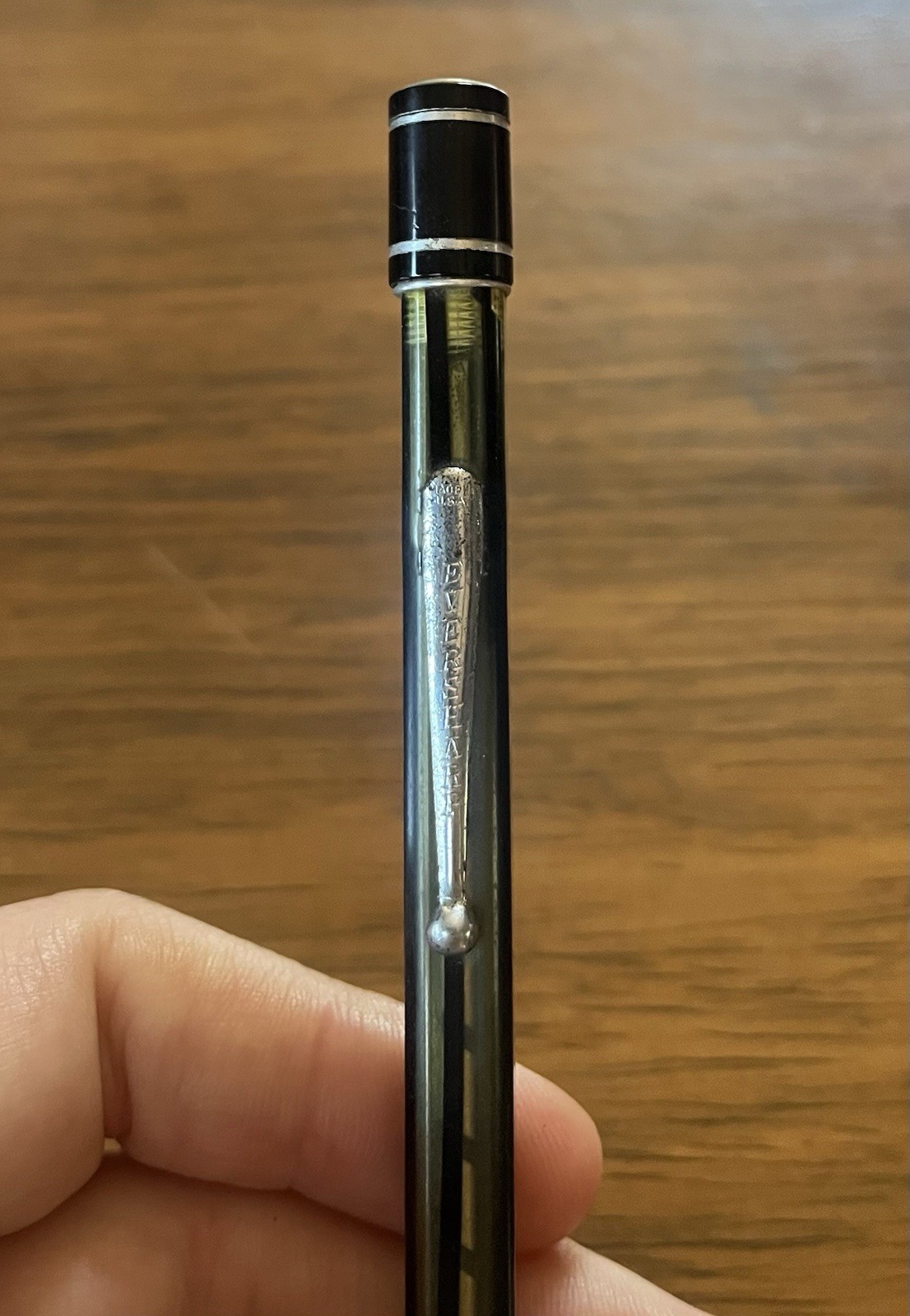 Vintage Eversharp Square 4 Mechanical Pencil Ribbon Pattern