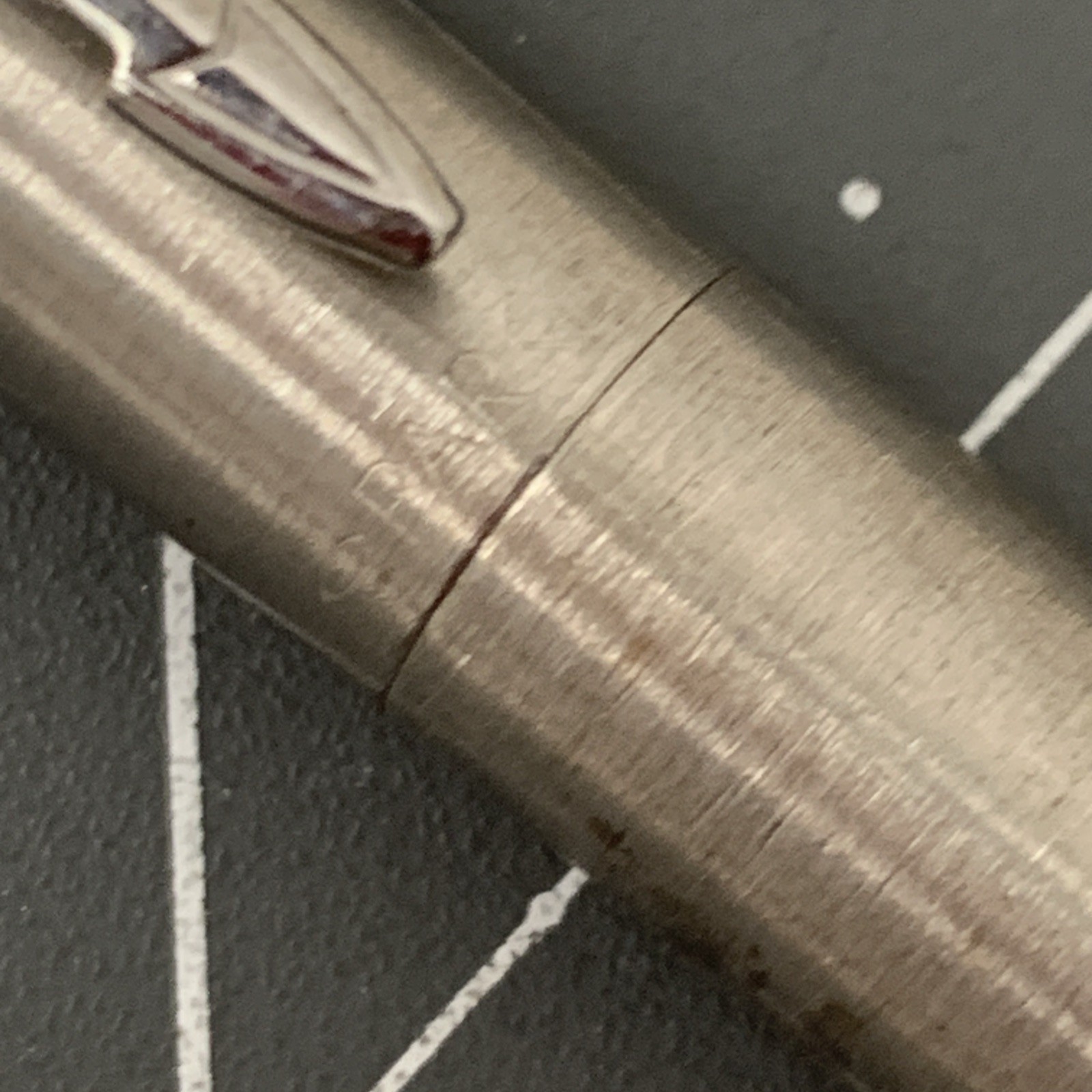 Vintage Parker Mechanical Pencil Silver Brushed Arrow Classic Writing Drawings
