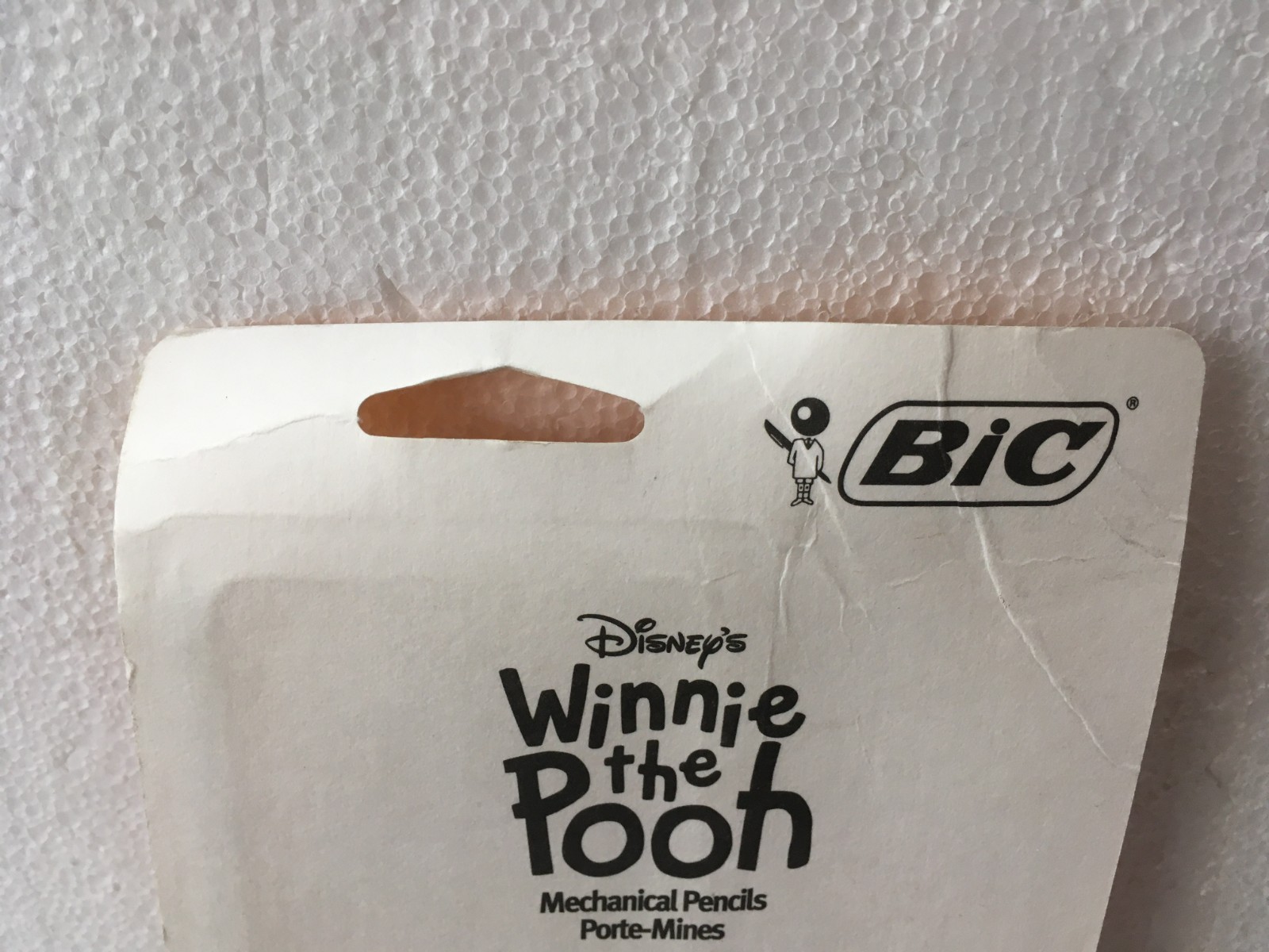 Bic Winnie The Pooh Colored Mechanical Pencils Flaws on Package 4, 0.7mm READ
