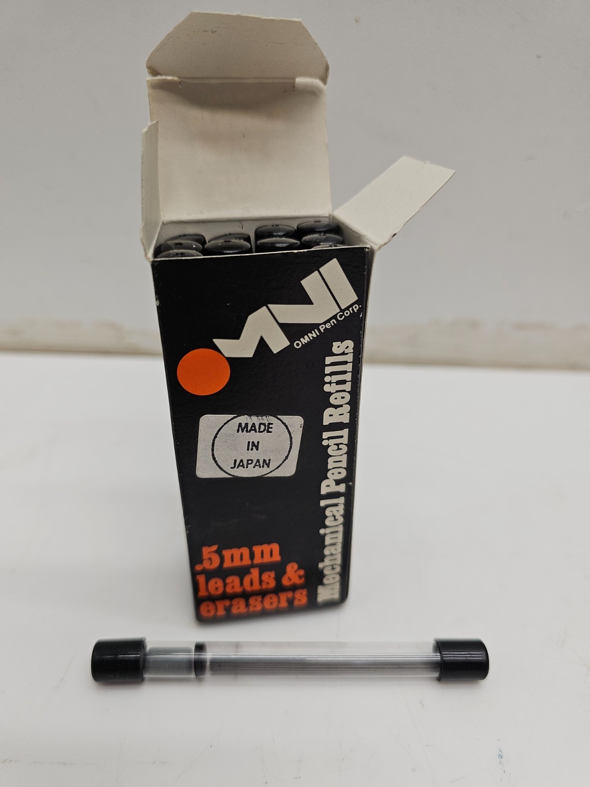 Omni Pen 6290 Mechanical Pencil Refills .5mm Leads & Erasers Vtg NOS MIJ