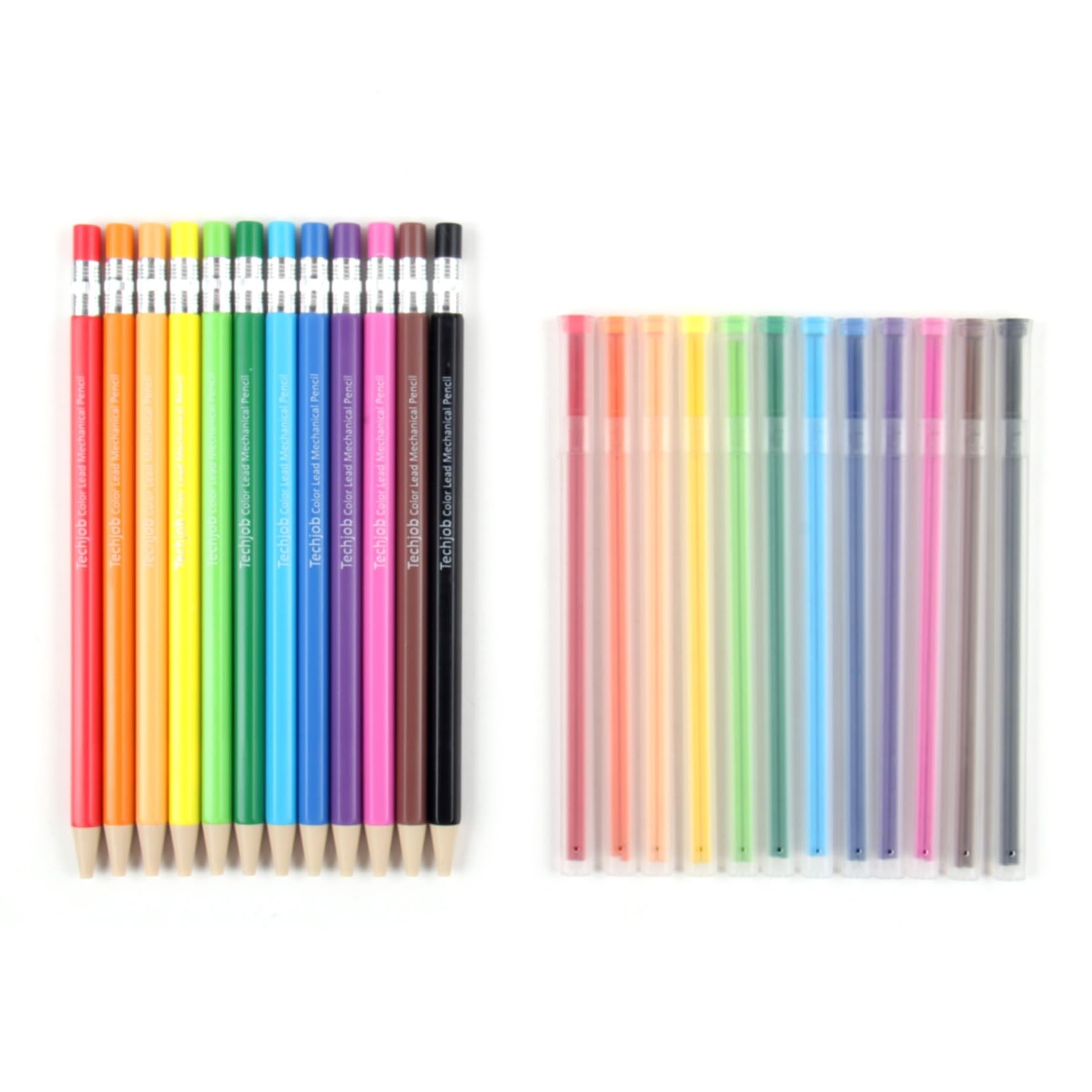 Colored Mechanical Pencil 2.6mm for Coloring and Drawing, Mechanical Colored …