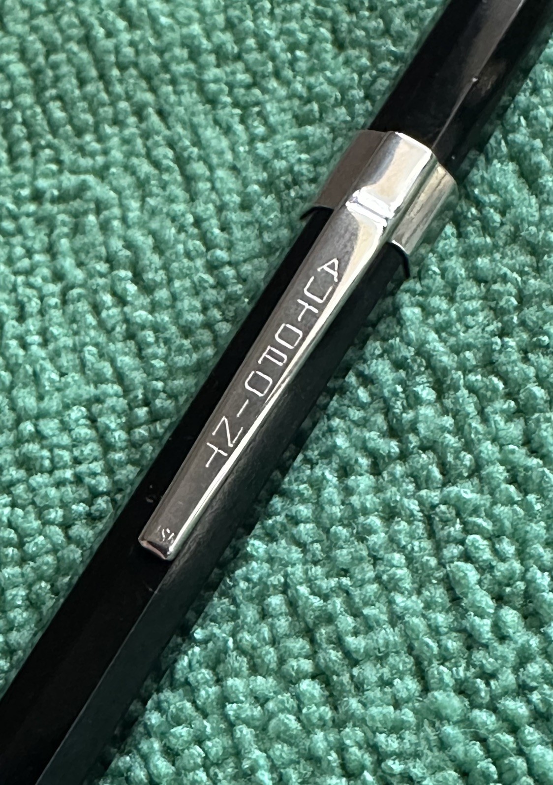 Vtg Autopoint Twinpoint Twist Pencil Double-Ended Red/Black 0.9mm w/ Spare Lead