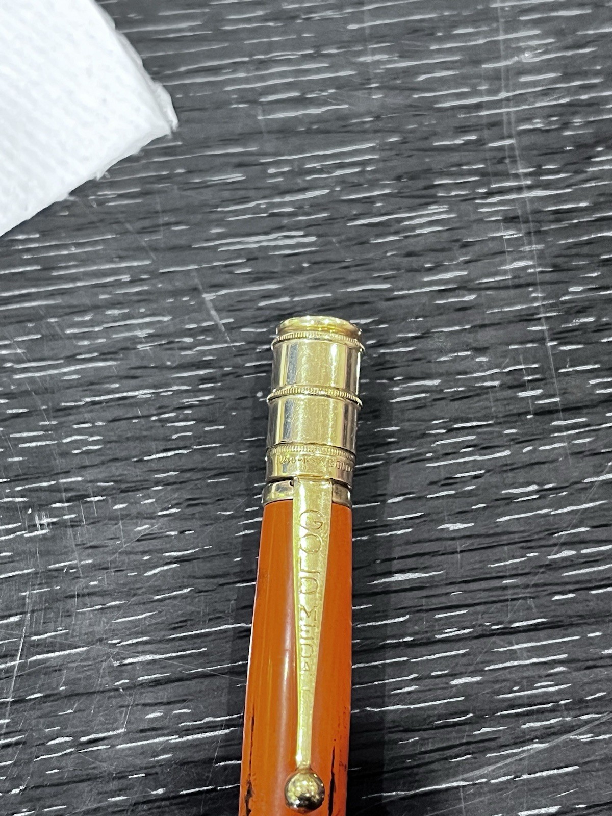Goldmedal Vintage Mechanical Pencil 1/40 14k Gold Filled Pat. Feb 19 1924 GOLD!!