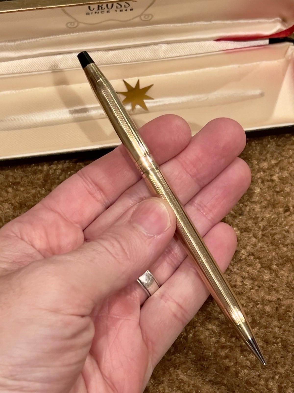 Cross Mechanical Pencil 14K 1/20 Gold Filled with Original Box/Case