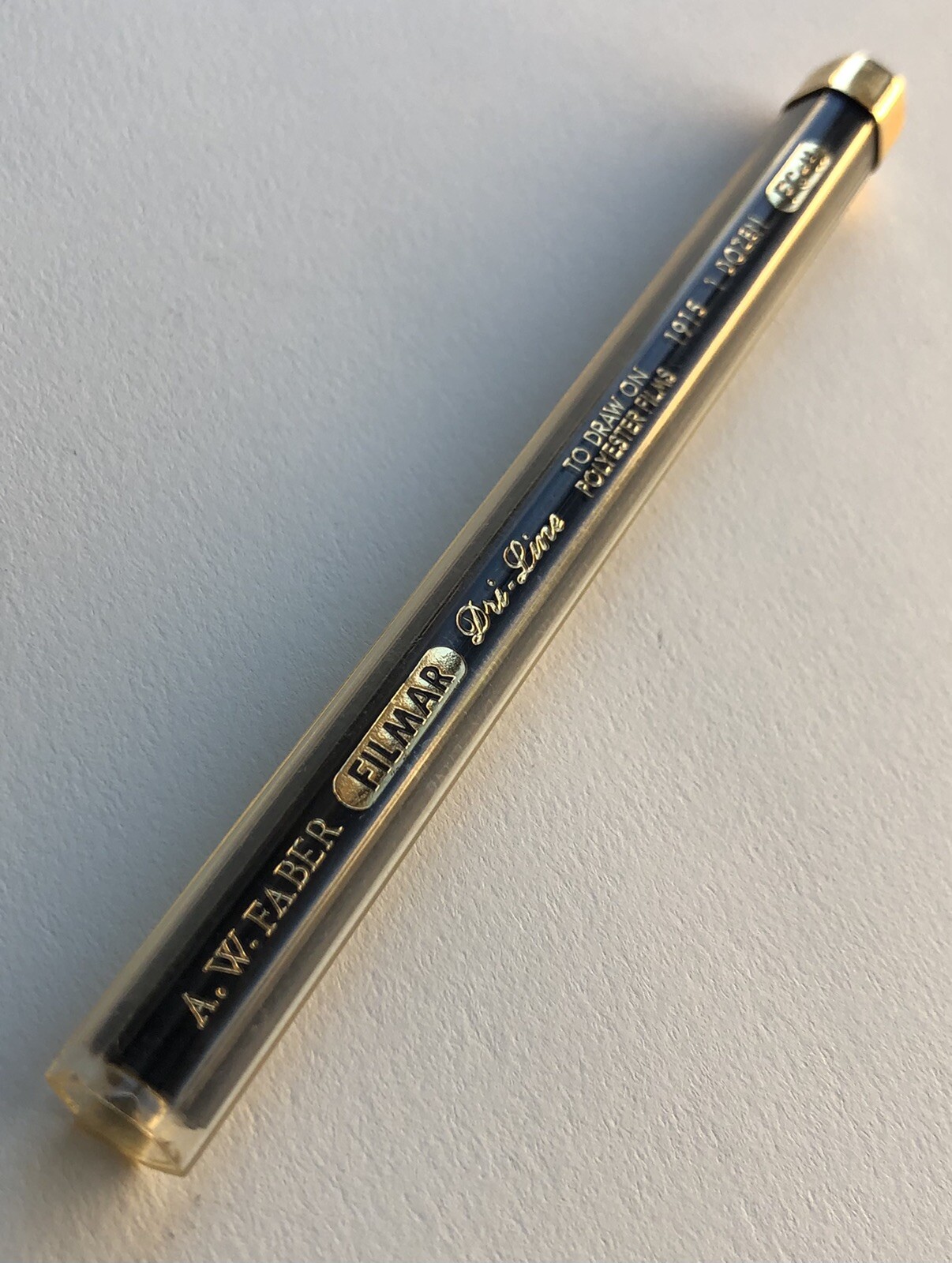 Vintage A. W. Faber Castell NOS 2mm FILMAR Drawing Lead 12 Pack Tube Germany