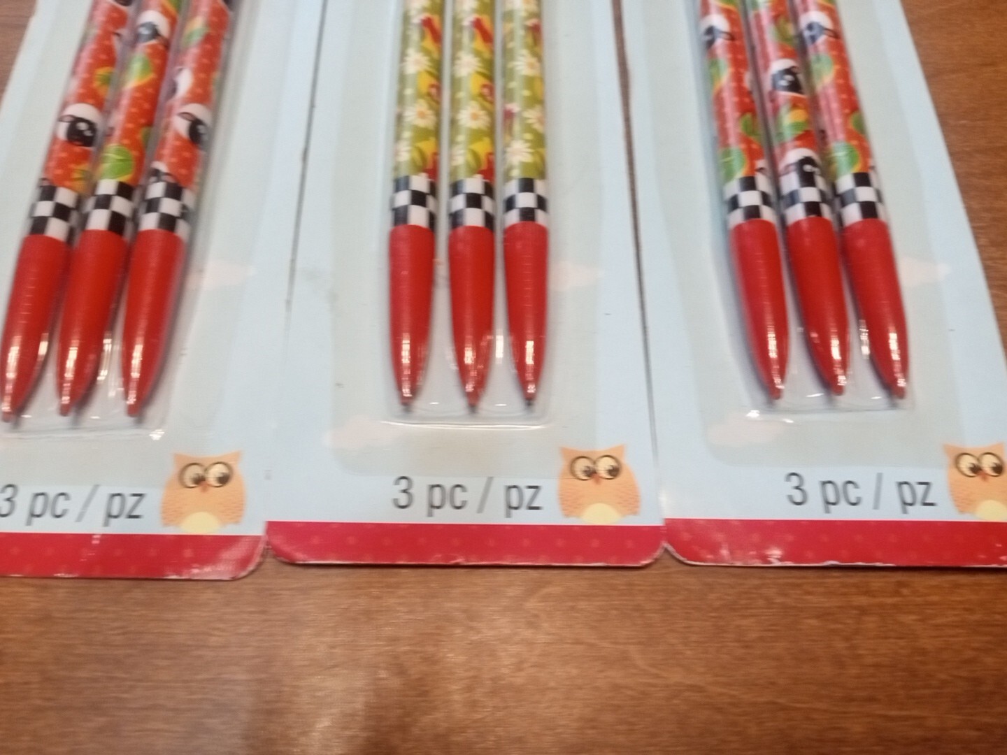 Vintage Mechanical Pencil And Ballpoint Pens Lot Of 5 Unused Packs Perfect Rare