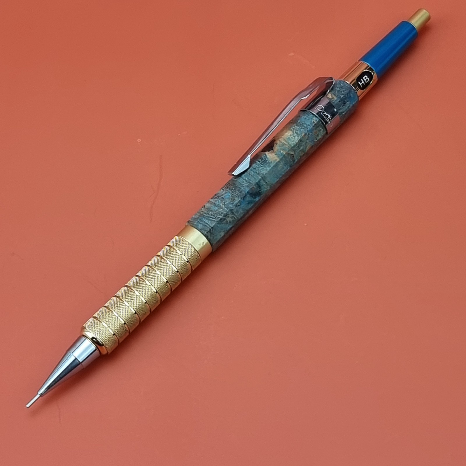 Hand Crafted Pentel PG5 Mechanical Pencil with Octagonal Maple Berl