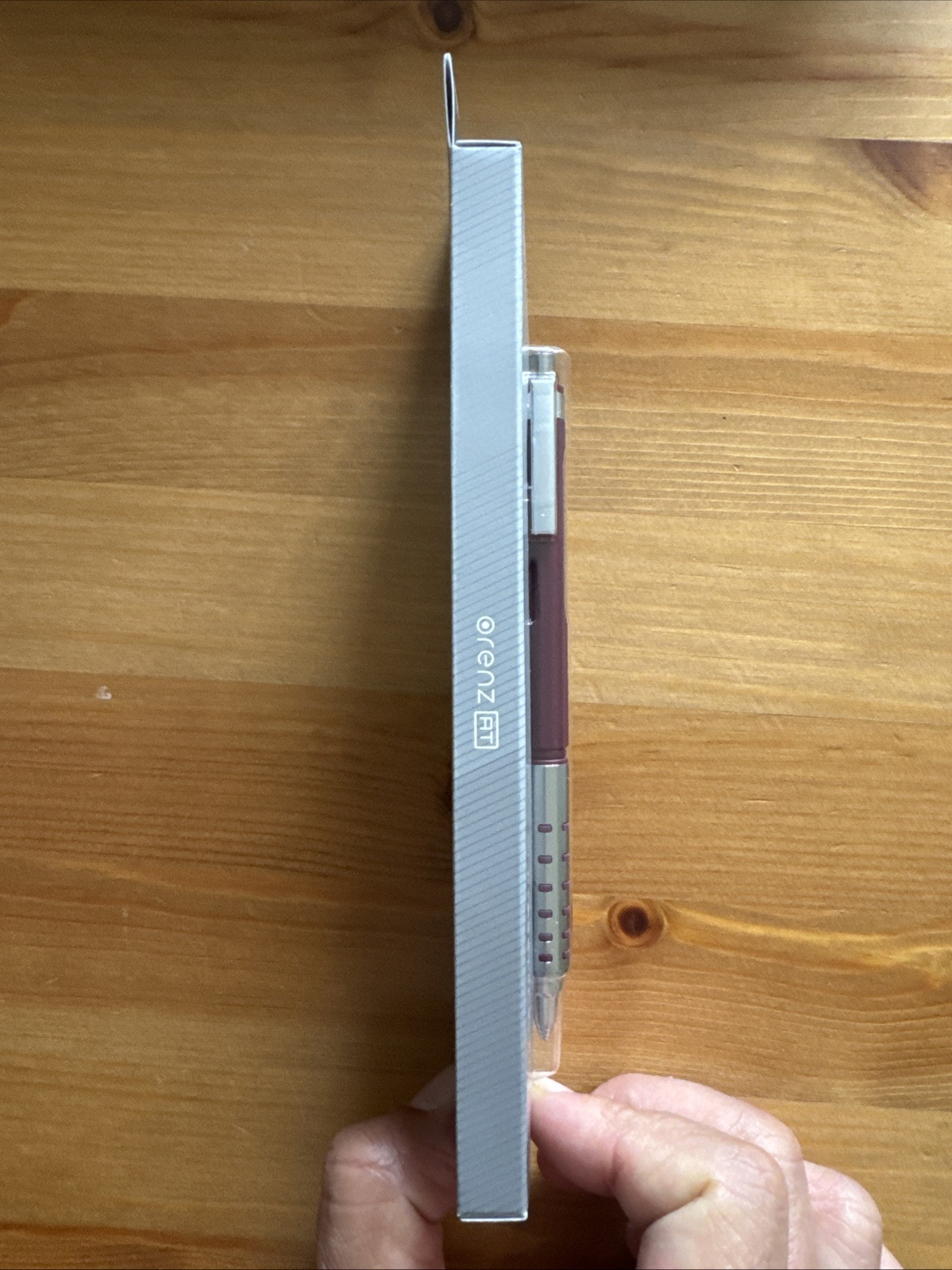 Pentel ORENZ AT DUAL GRIP XPP2005-B 0.5mm Mechanical Pencil Burgundy Made Japan