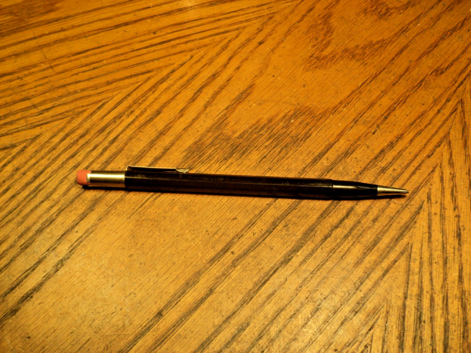 Vintage 10 Pack Durolite Mechanical Pencil Black Body & Tip NOS Seconds? 5-3/4″