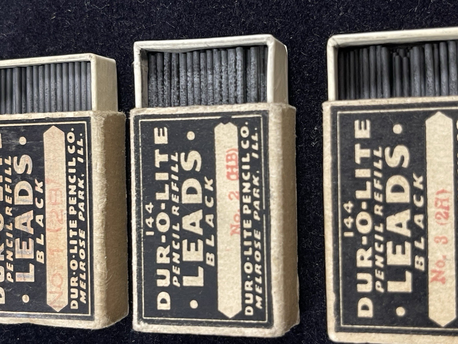 Vintage Mechanical Pencil Lead Lot Dur-O-Lite Pentel Autopoint Multi Size Eraser