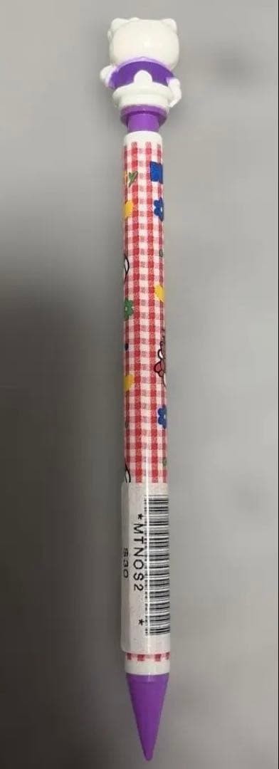 Hello Kitty mechanical pencil with mascot ♡ Rare retro ♡