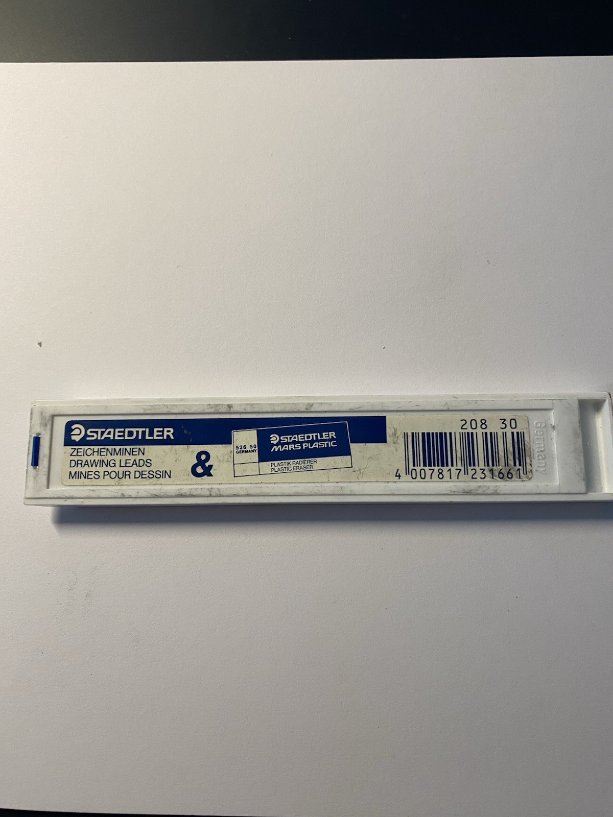Staedtler Mars Drawing Leads Blue, 8 Lead (208-30)