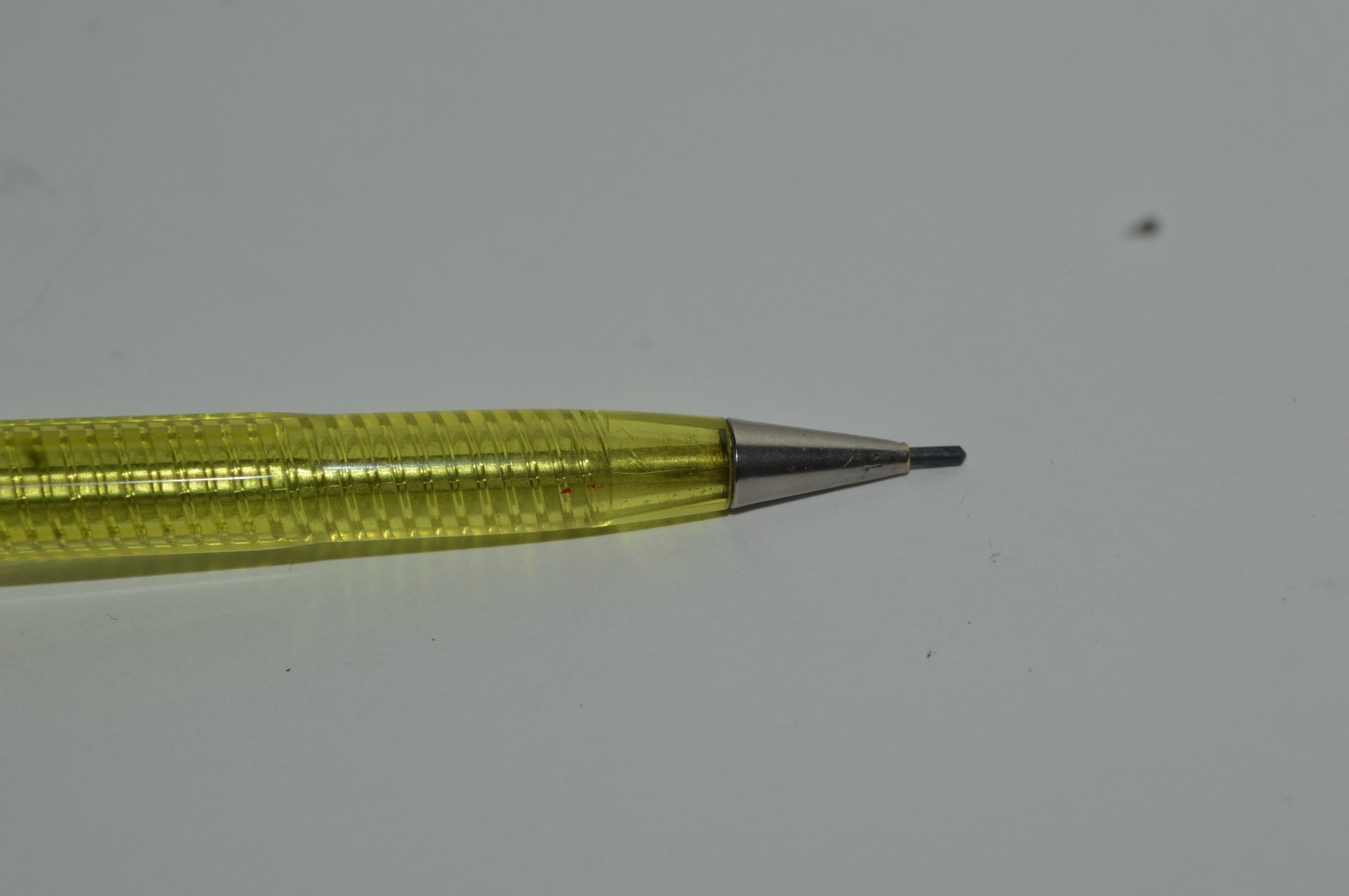 SCRIPTO K780 Mechanical Pencil 1.1mm Translucent Yellow USA 1970’s Excellent