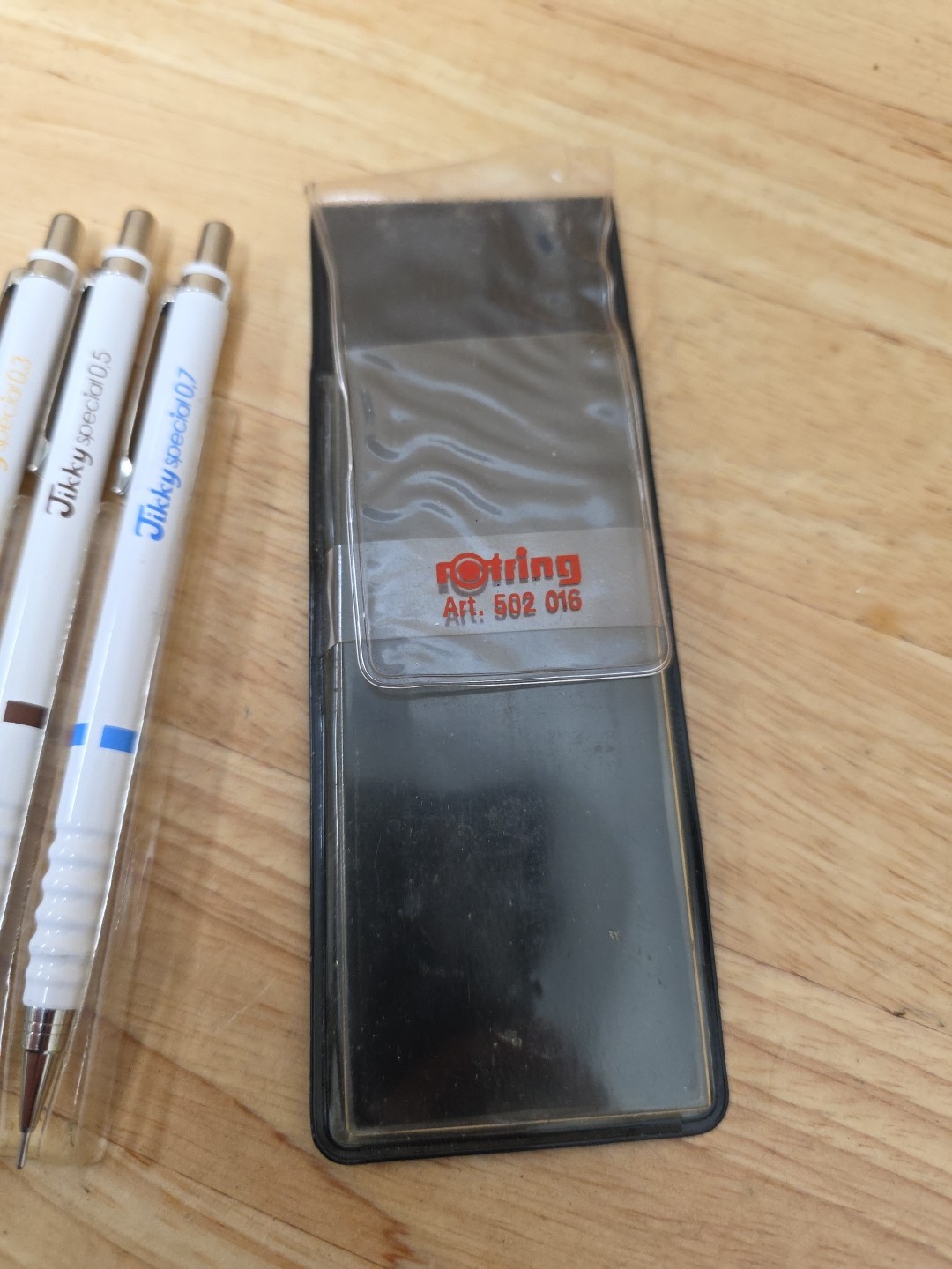 Vintage Set of 3 rOtring Tikky Special Mechanical Lead Pencils W. Germany