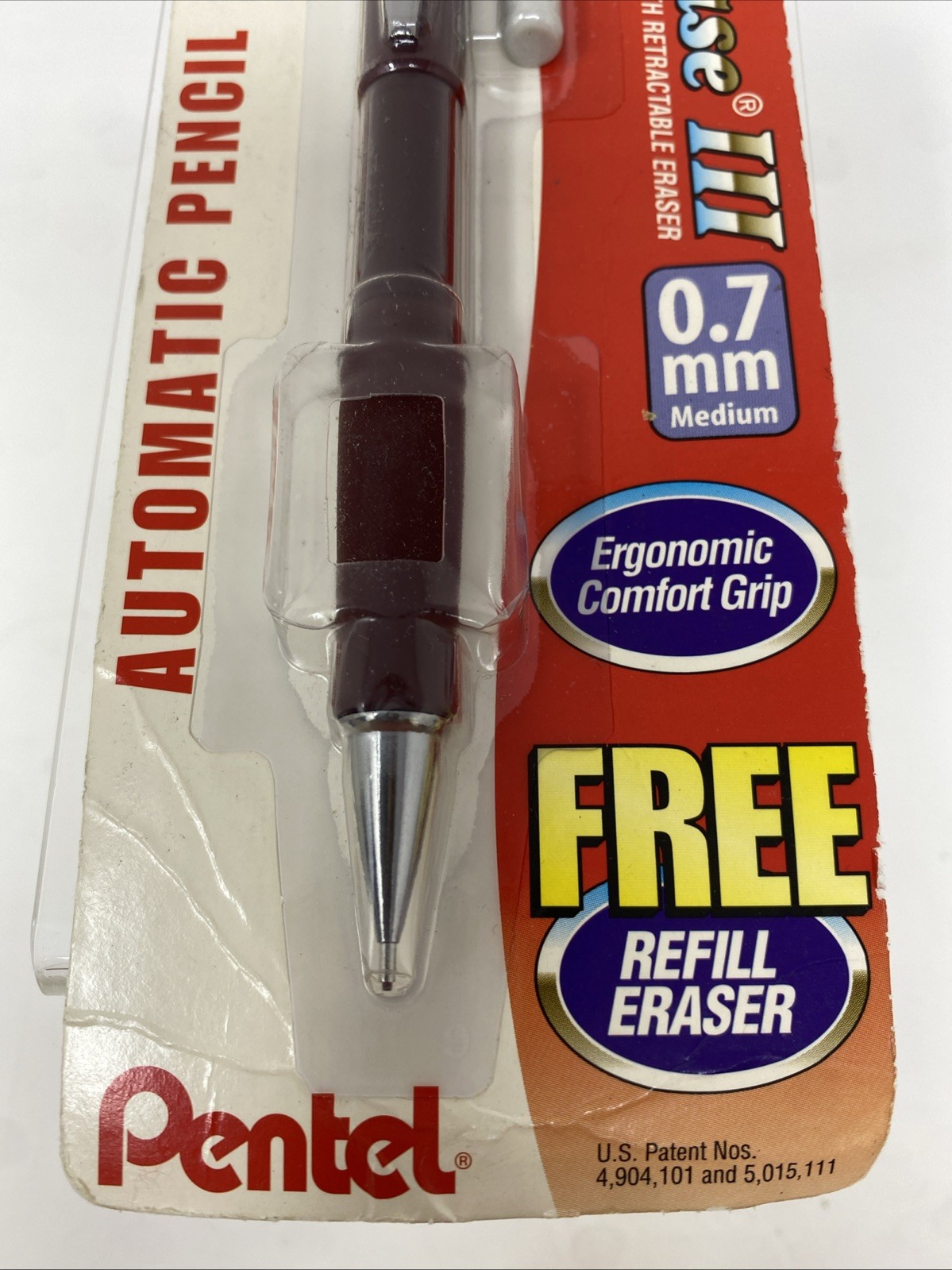 Pentel Twist Erase Mechanical Pencils 0.7mm with Twist Up Eraser