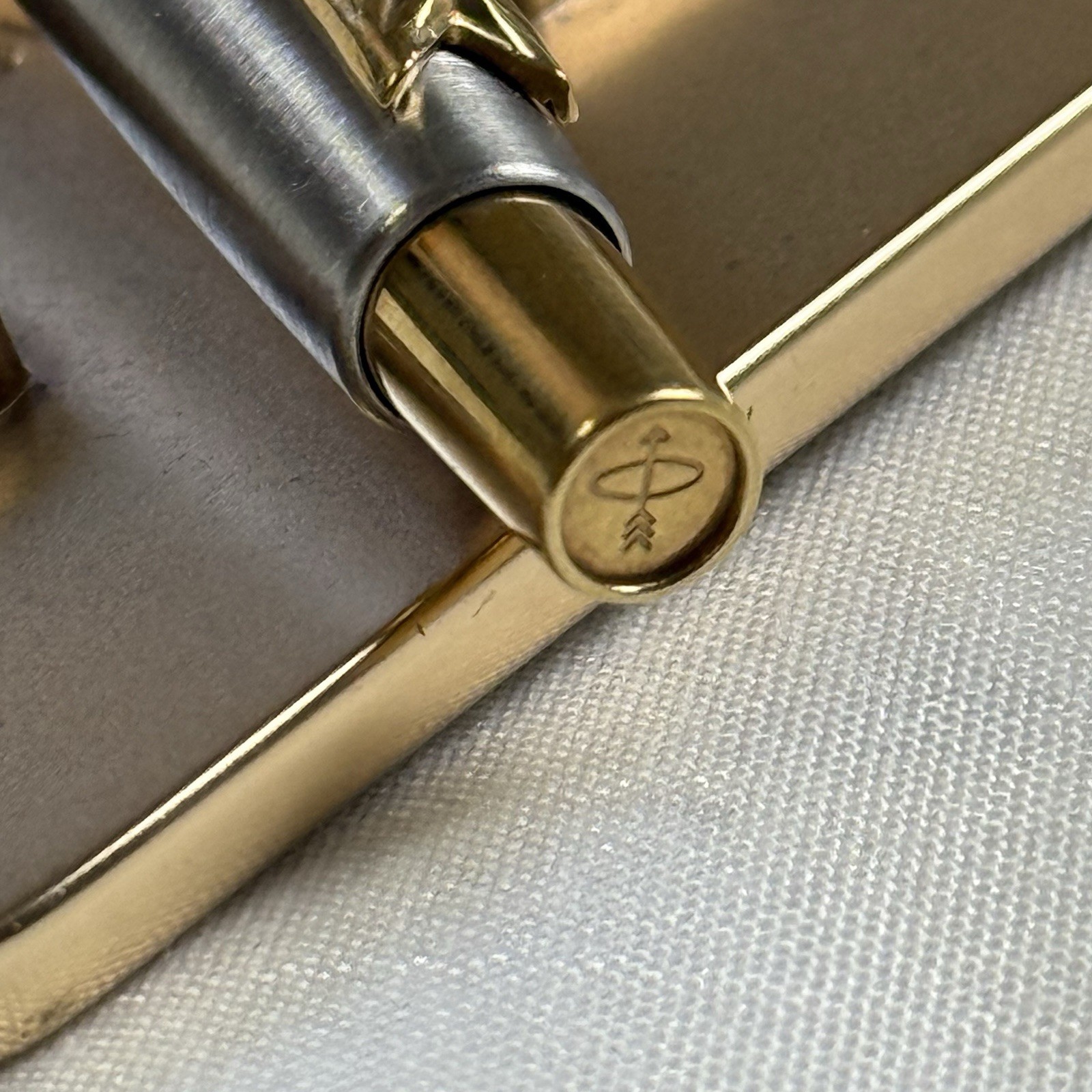 Parker Classic Mechanical Pencil – Brushed Stainless Steel & Gold Trim 0.5mm