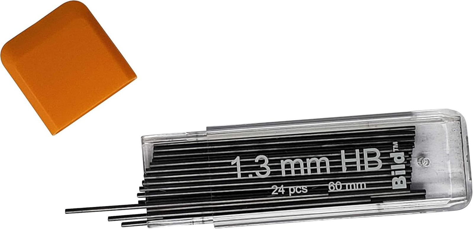 1.3 mm HB, total 72 Premium Mechanical Pencil Lead Refills (3 Tubes)