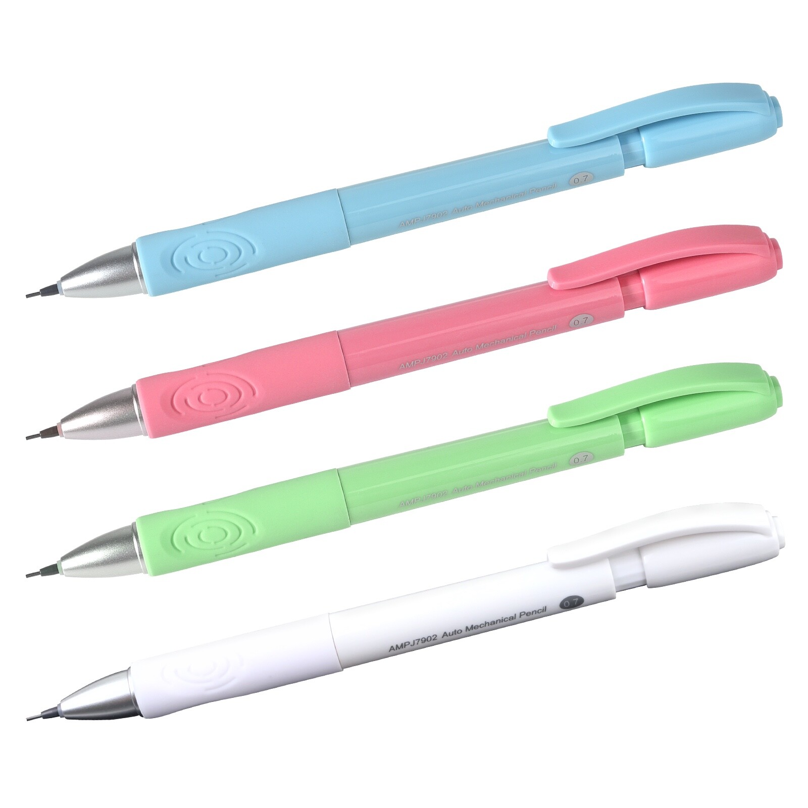 Mechanical Pencil 0.7MM, Comfortable Grip, 4-Count