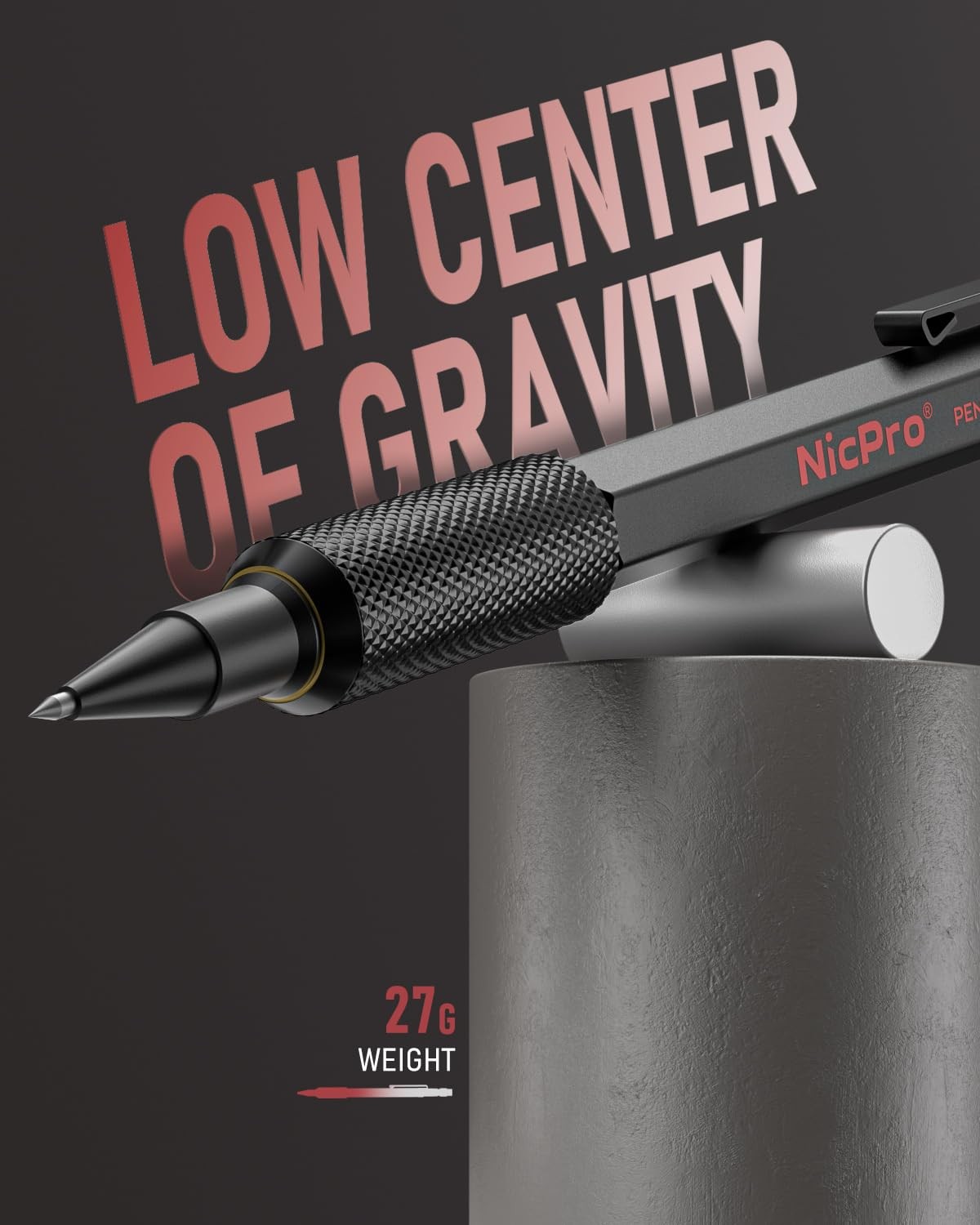 2mm Mechanical Pencils Set with Case, 65 Graphite Lead Refills Black 5 Pack
