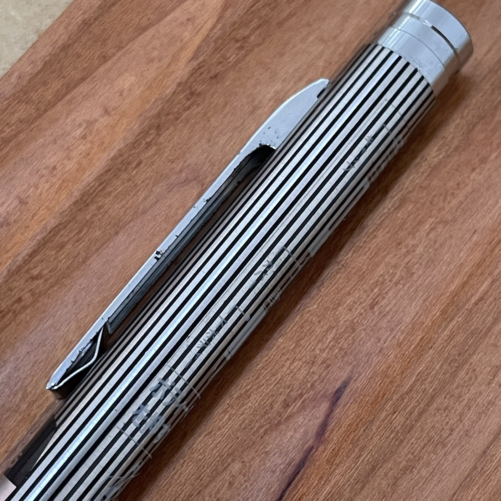 Kokuyo Mechanical Pencil Black Stripe Body Knock 0.5 mm Made in Japan