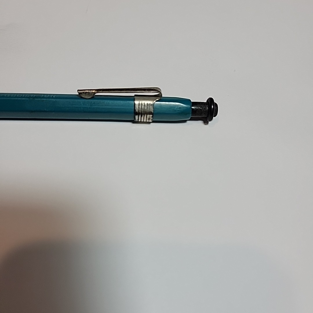 VTG England Eagle Turquoise 10 Lead Holder Drafting Drawing Pencil w Lead