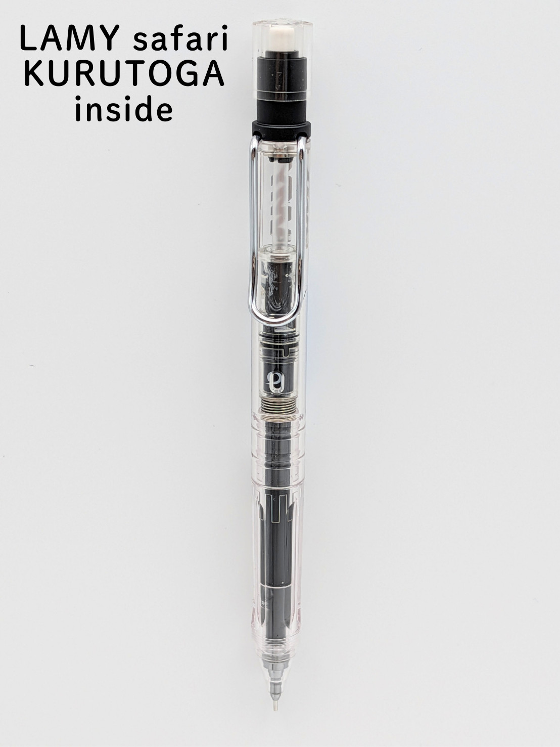 LAMY safari KURUTOGA Inside 0.5mm Mechanical Pencil Vista – Custom Hybrid Model