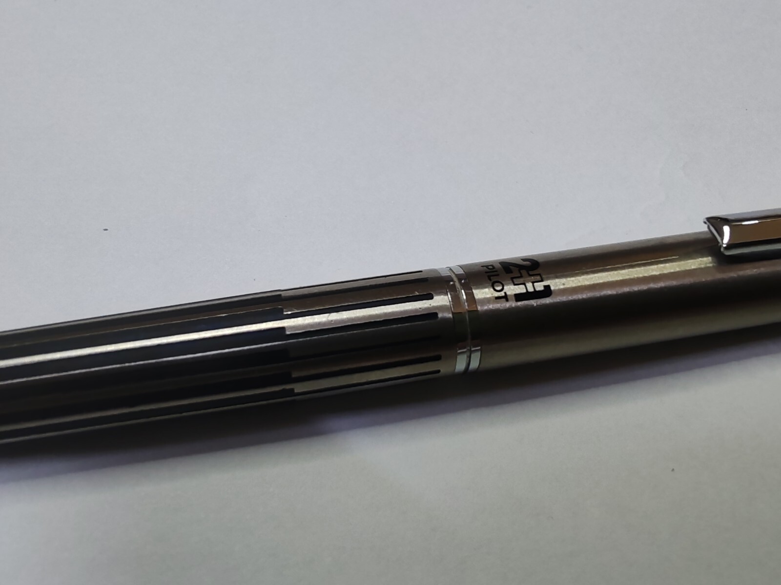 Pilot Vtg New Etched 2+1 Multi Function Mechanical Pencil,Red&Black Pen Japan