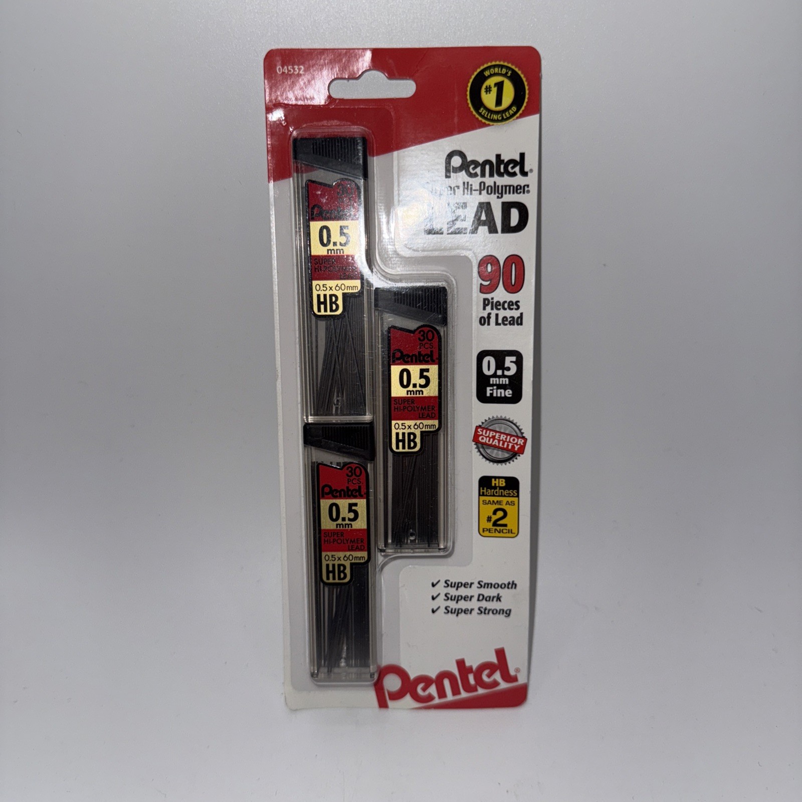 Pentel Twist-Erase Automatic Pencils 3-pks 0.5mm Fine, 1-pk 0.7mm Med, 1 PM 0.7