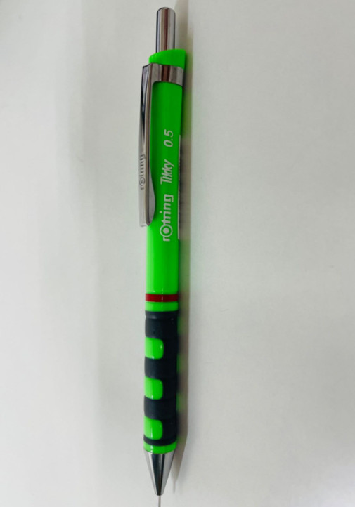 [Unused/10-piece set] rOrting Ticky RD Sharp 0.5mm Neon Green limited From JAPAN