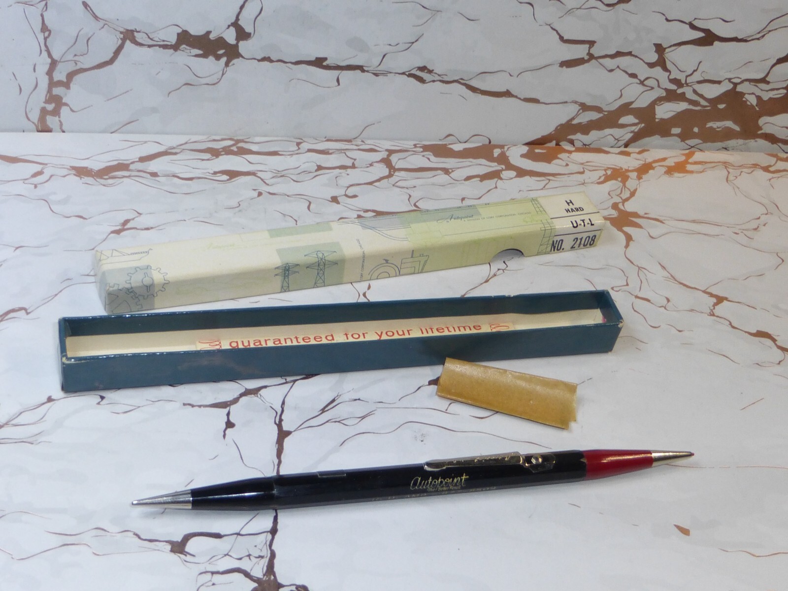 Vintage Circa 1960s Autopoint Sales Giveaway 0.5mm/0.9mm Mechanical Pencil #2108