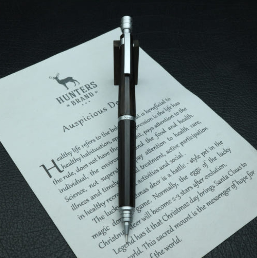 PILOT S20 Custom Mechanical Pencil Made by Mpingo Wood – HANDMADE WOOD PENCIL
